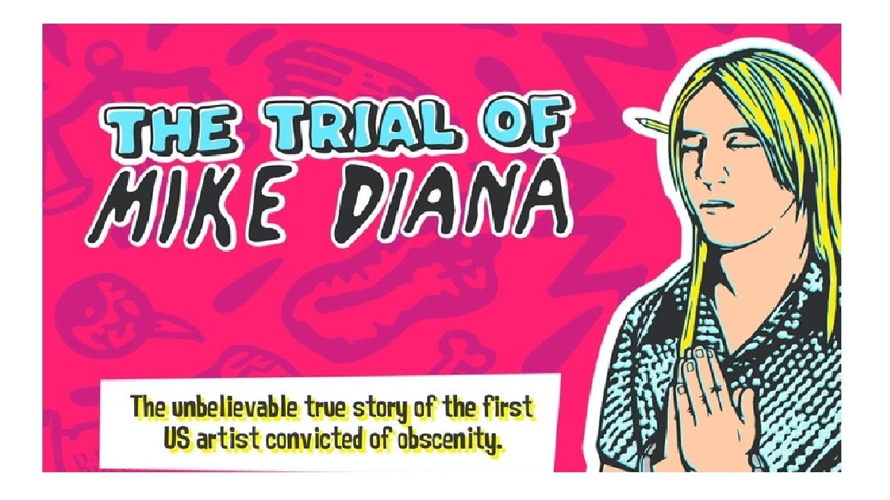 Backdrop for Boiled Angels: The Trial of Mike Diana