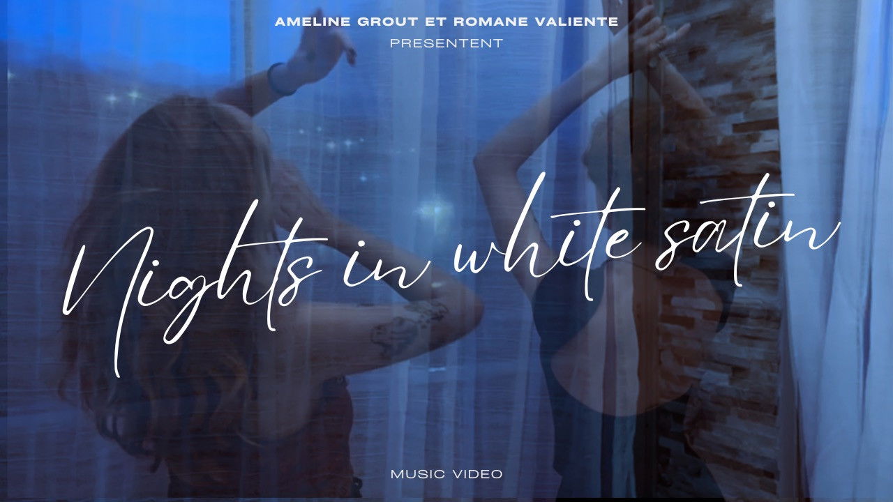 Backdrop for Nights in white satin