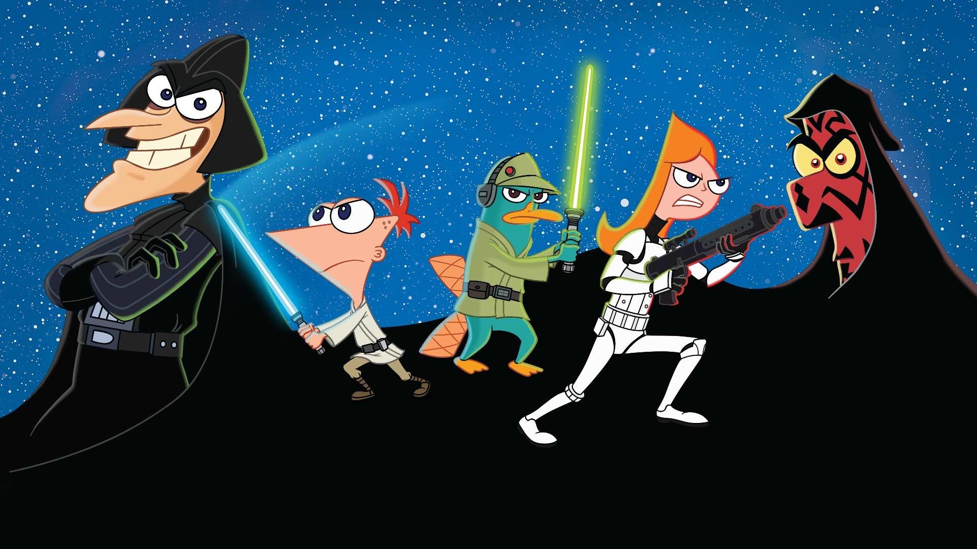 Backdrop for Phineas and Ferb: Star Wars