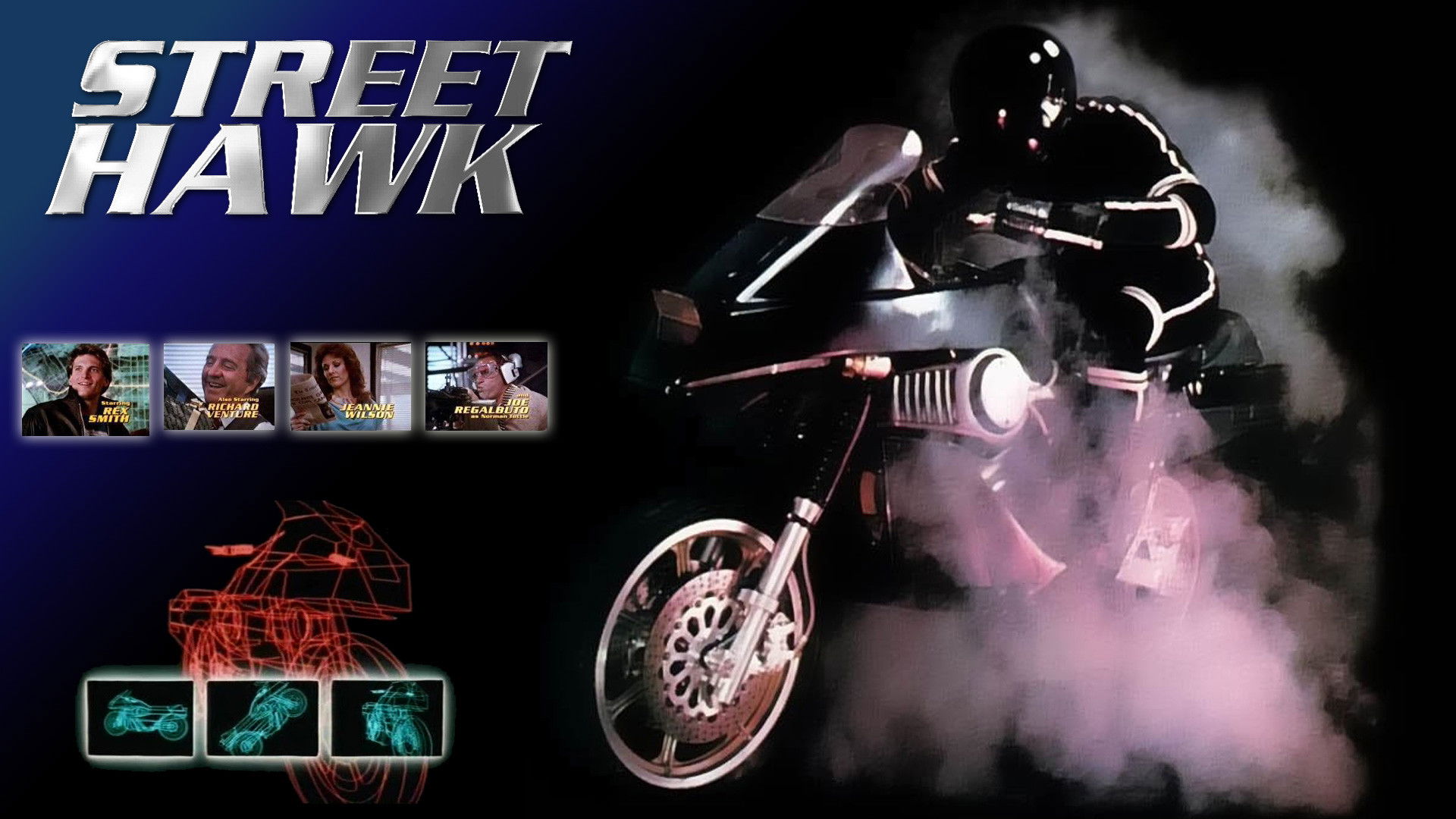 Backdrop for Street Hawk: The Movie