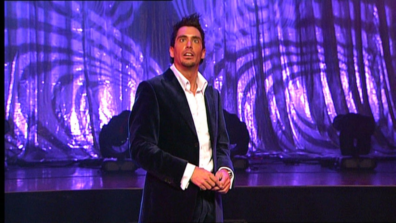 Backdrop for Guido Weijers: De Oudejaarsconference 2006