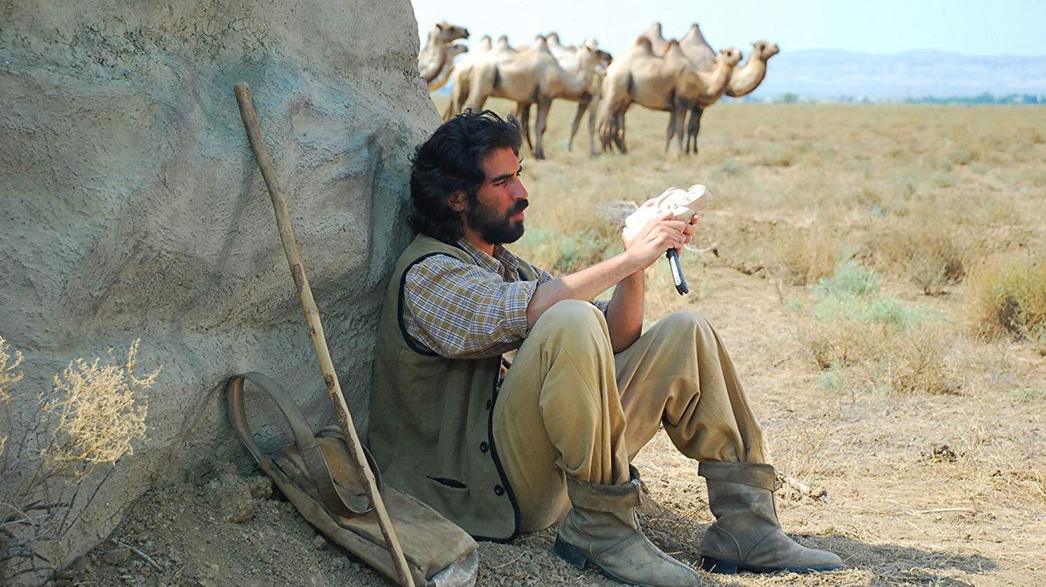 Backdrop for Steppe Man