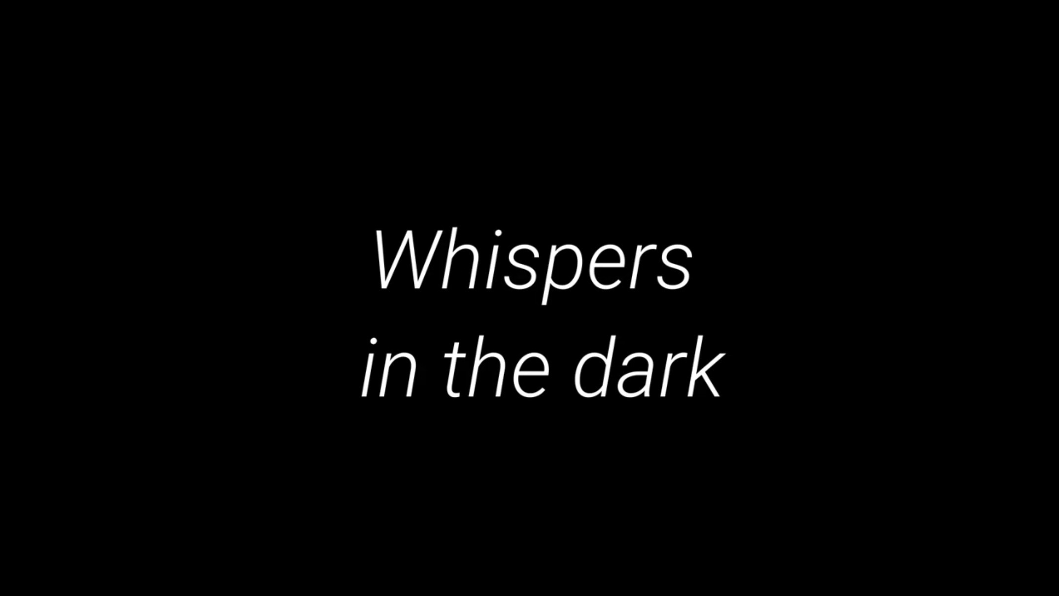 Backdrop for Whispers in the Dark