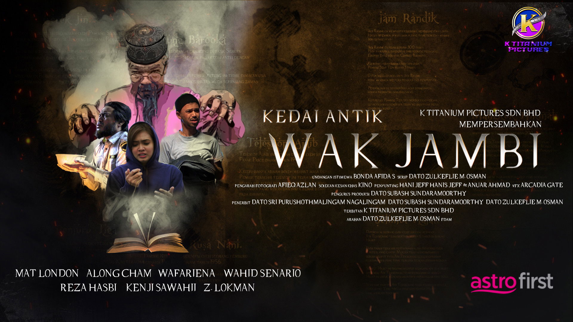 Backdrop for Kedai Antik Wak Jambi