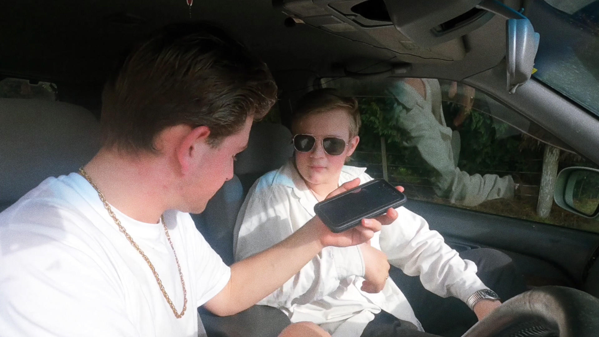 Backdrop for Lincoln's Little Tea Party