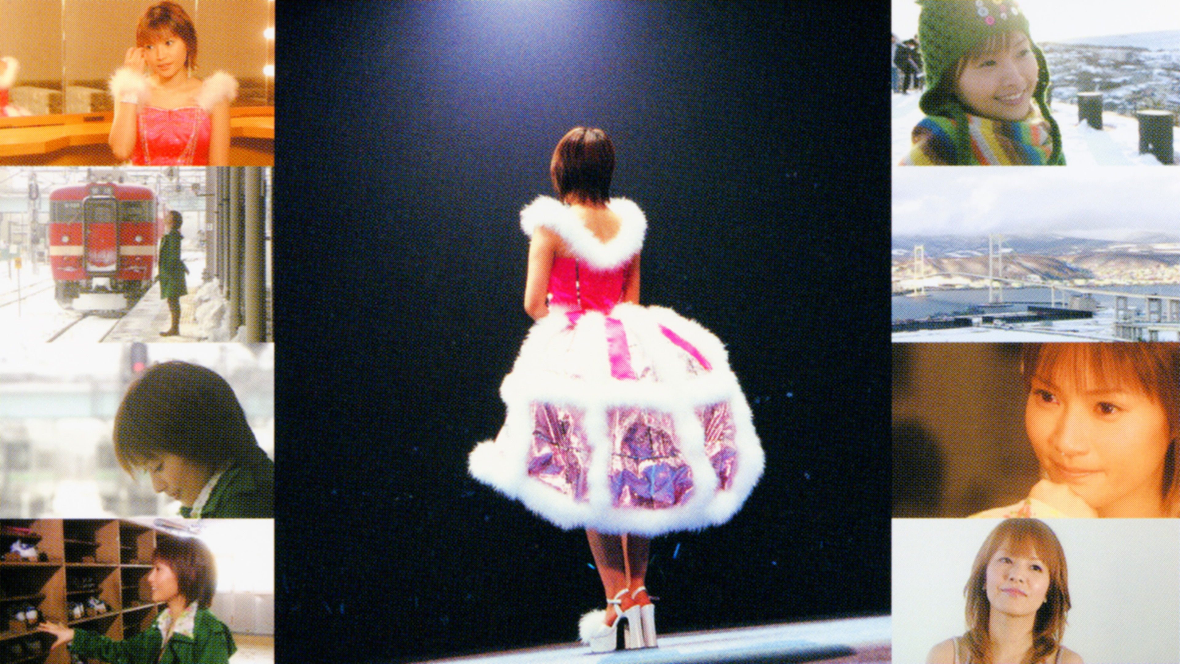 Backdrop for Abe Natsumi ~Morning Musume. Sotsugyou Memorial~