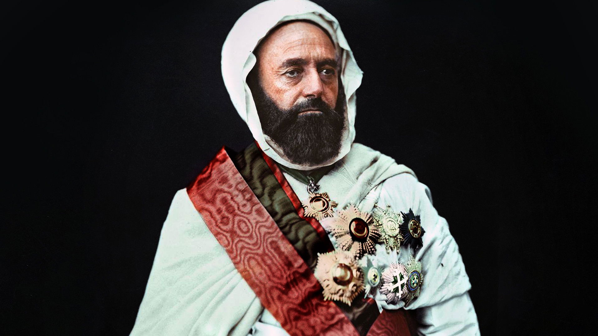 Backdrop for On The Trail Of Emir Abd El-Kader