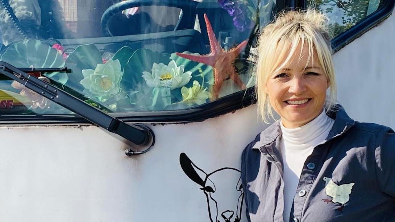 Backdrop for Our farm in Europe