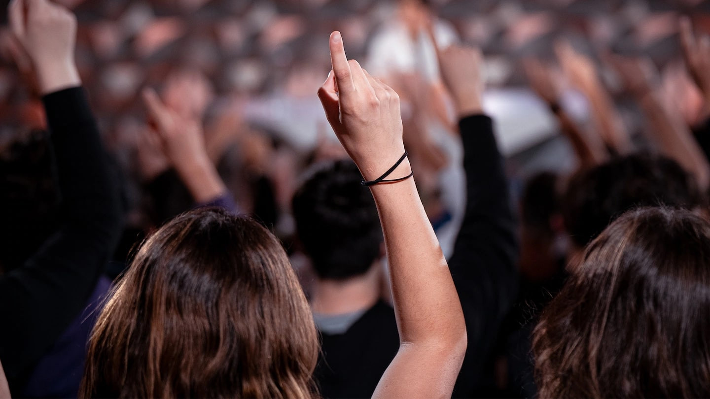 Backdrop for La Conferenza Stampa