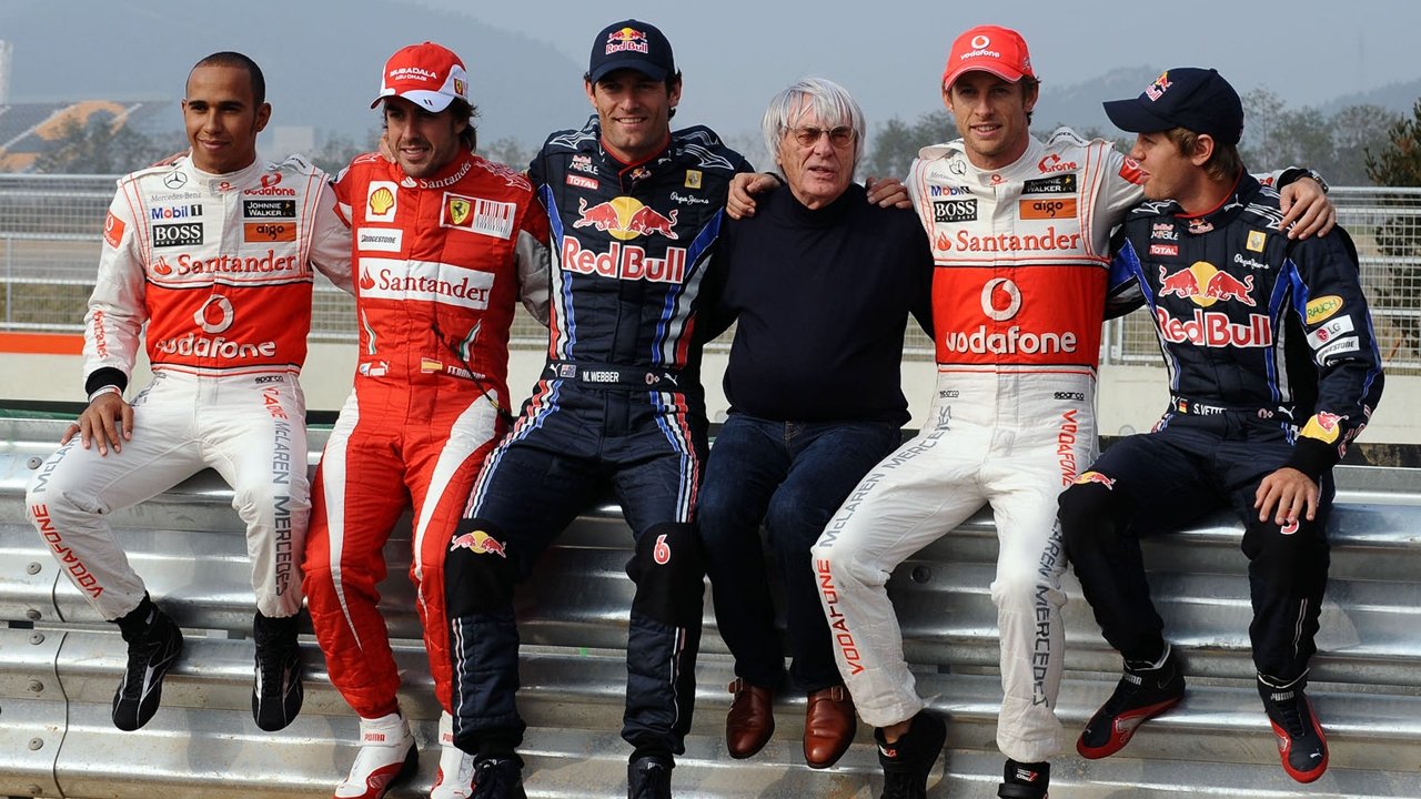 Backdrop for Sebastian's Coming Of Age: The Official Review Of The 2010 FIA Formula One World Championship