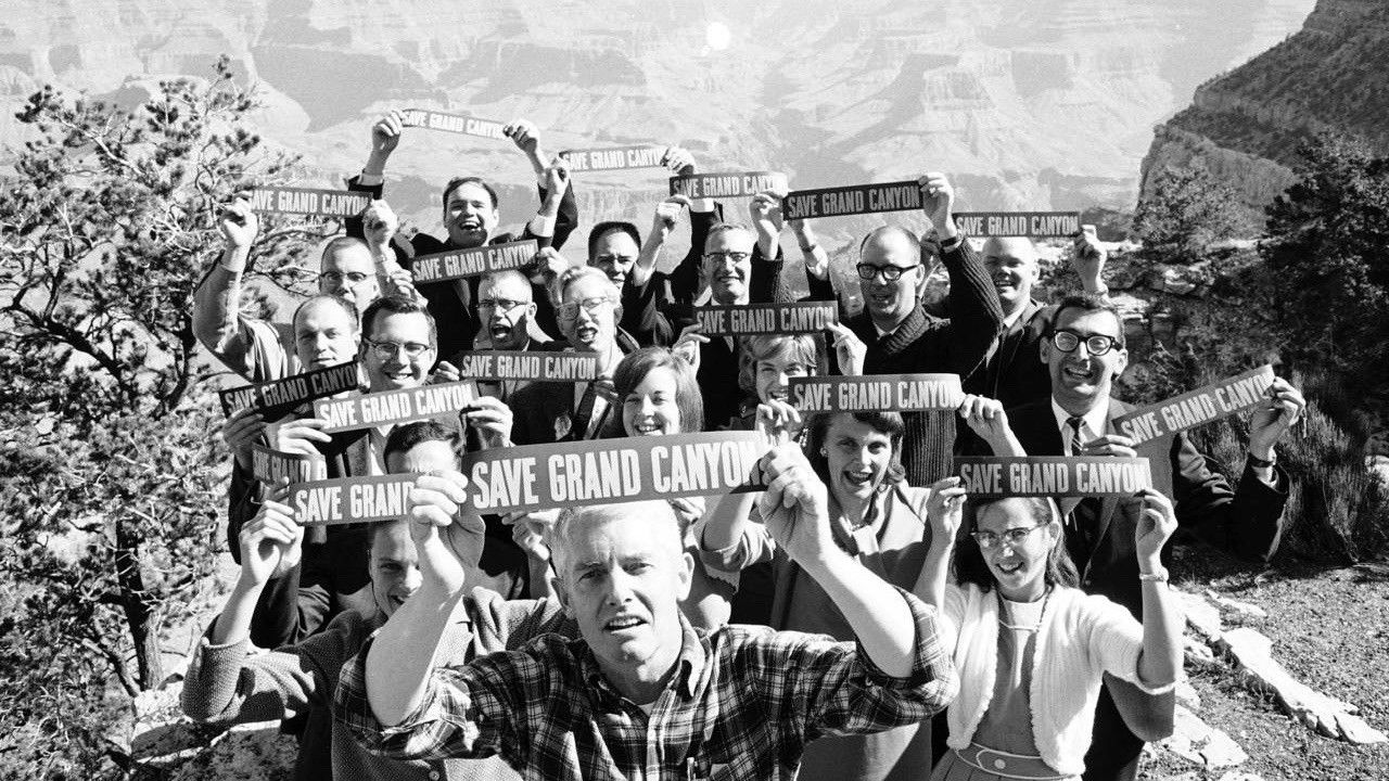 Backdrop for Monumental: David Brower's Fight for Wild America