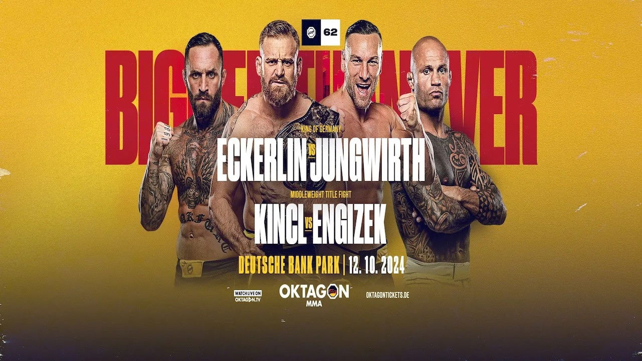 Backdrop for OKTAGON 62: Eckerlin vs. Jungwirth