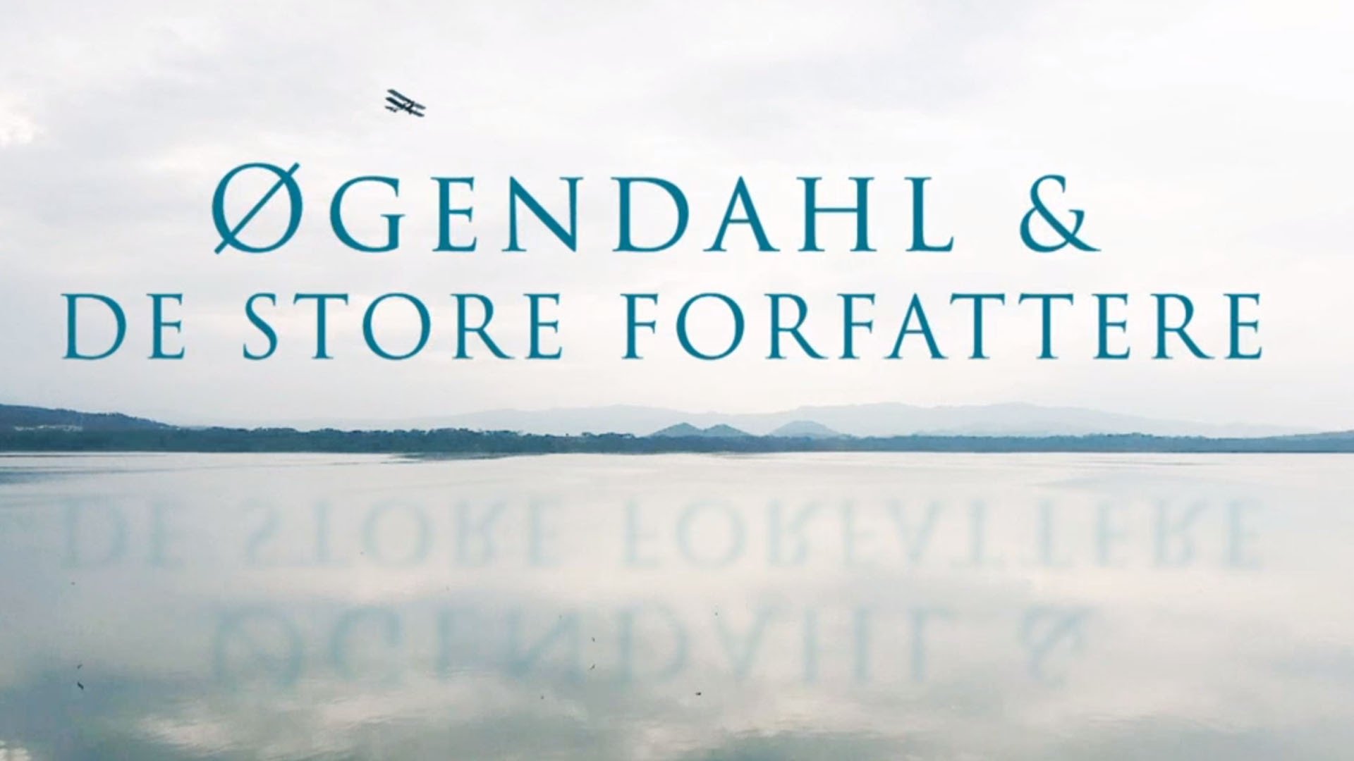 Backdrop for Øgendahl og de store forfattere