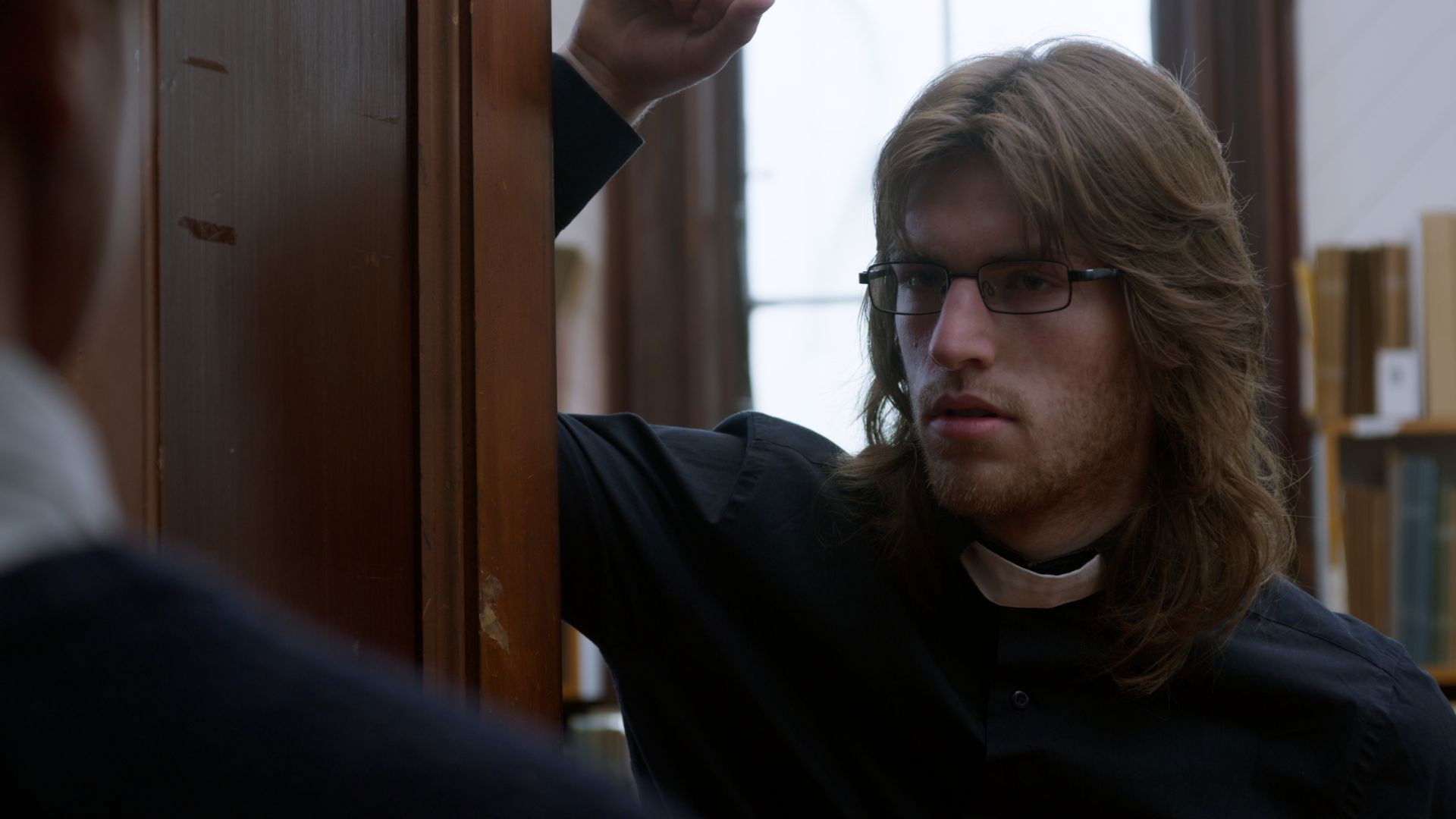 Backdrop for Confession