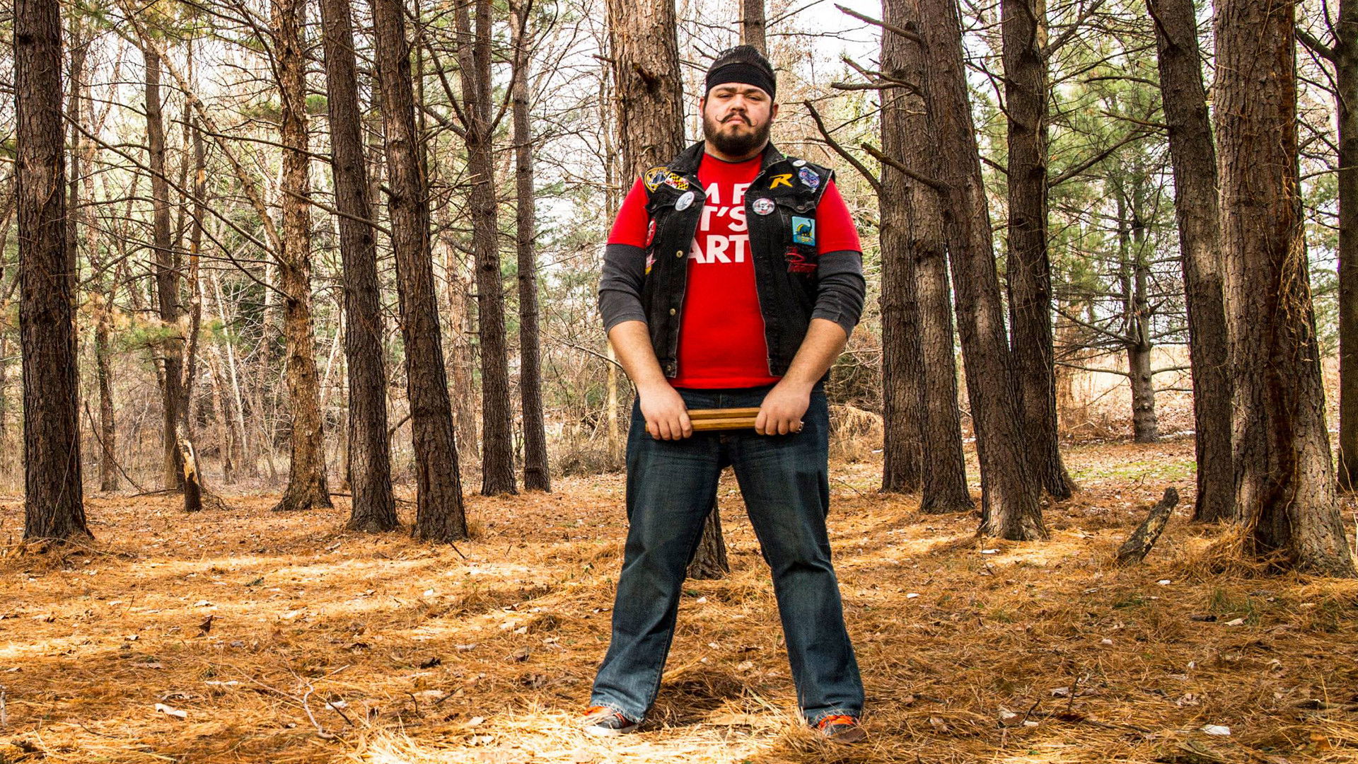 Backdrop for Him of Nunchaku