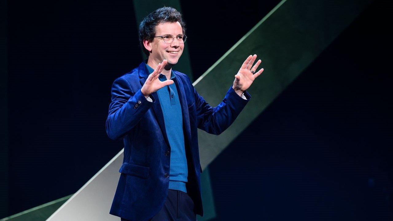 Backdrop for Pieter Derks: Nu Even Niet