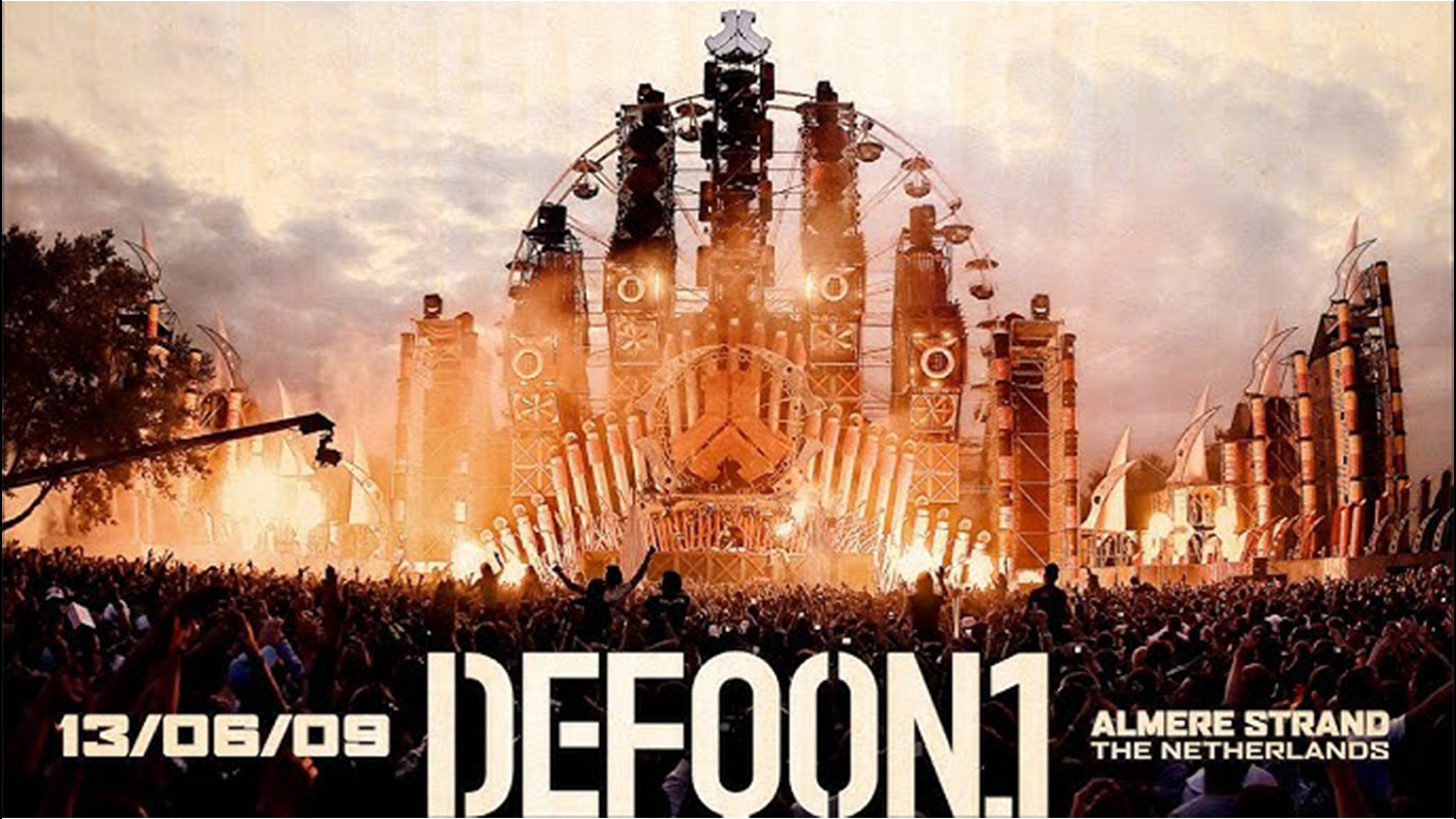 Backdrop for DefQon 1 Festival 2009