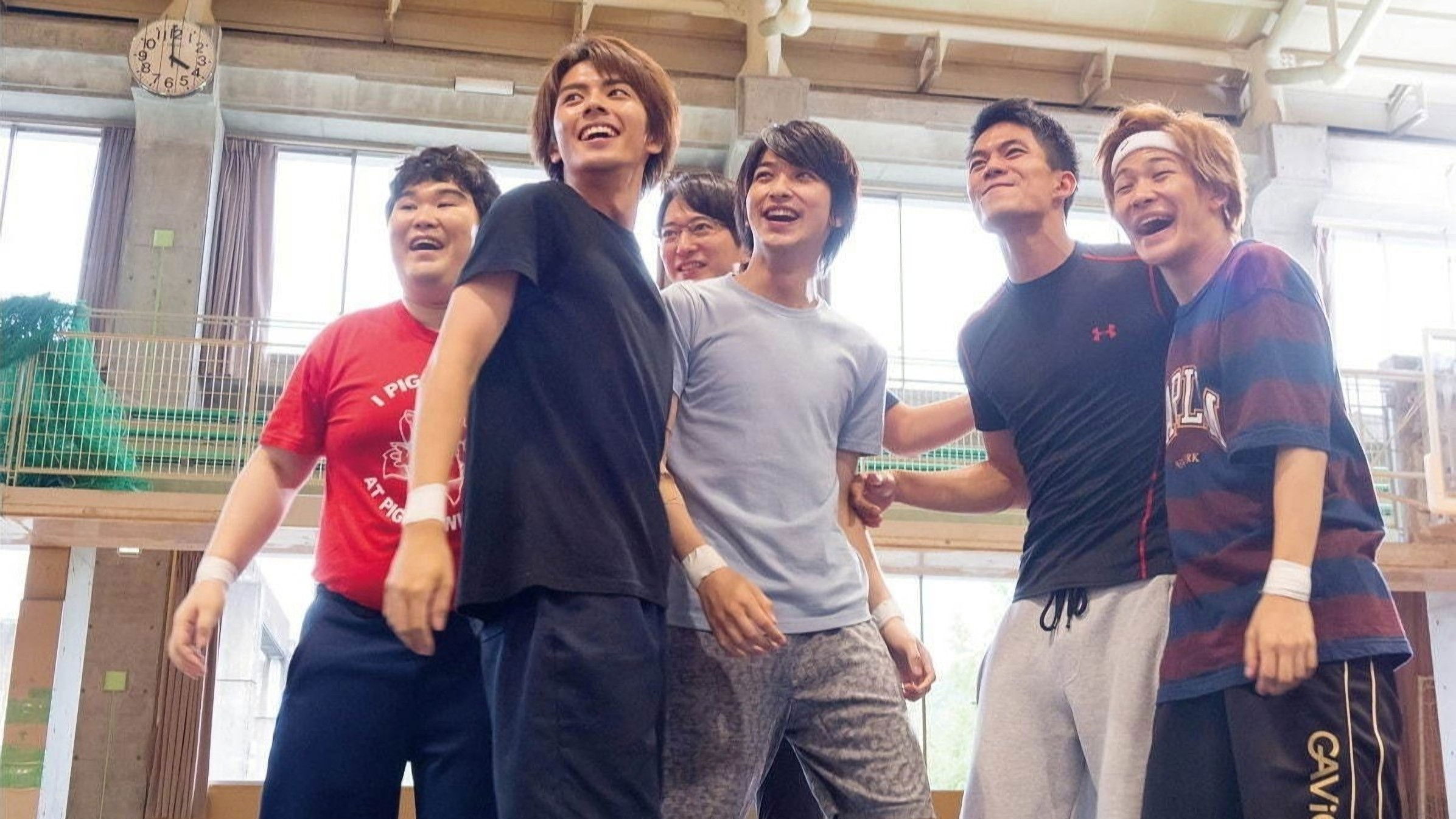 Backdrop for Cheer Boys!!