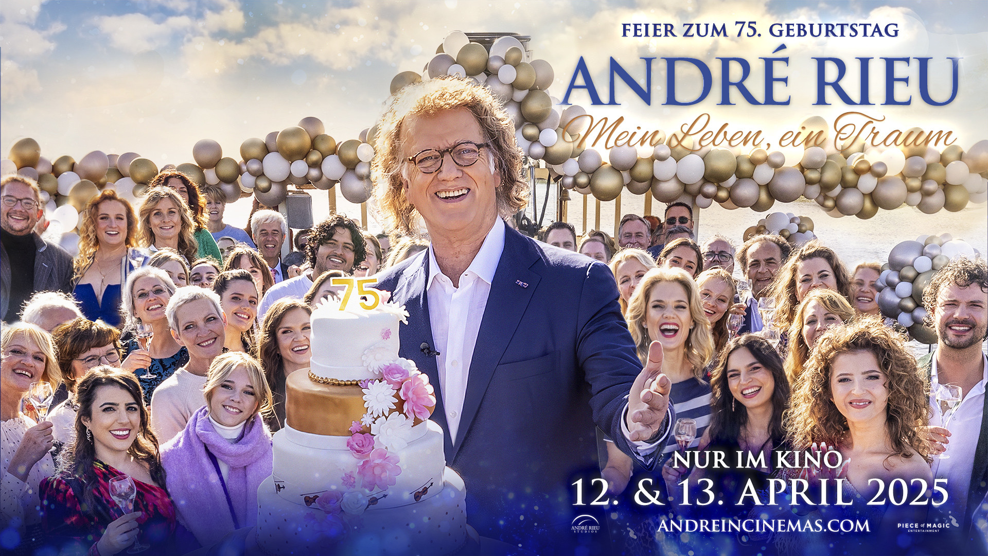 Backdrop for André Rieu's 75th Birthday Celebration: The Dream Continues
