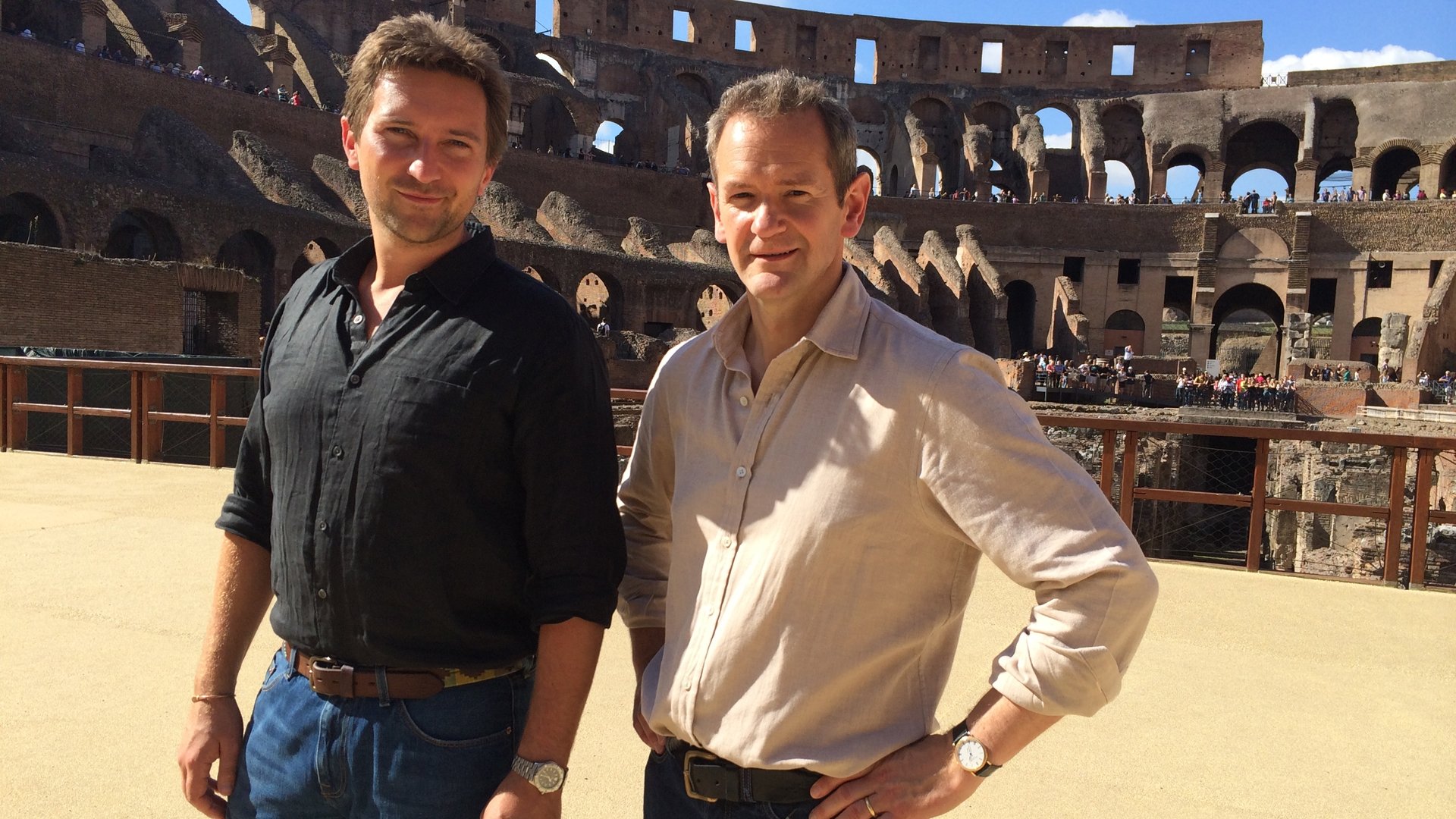 Backdrop for Rome's Invisible City