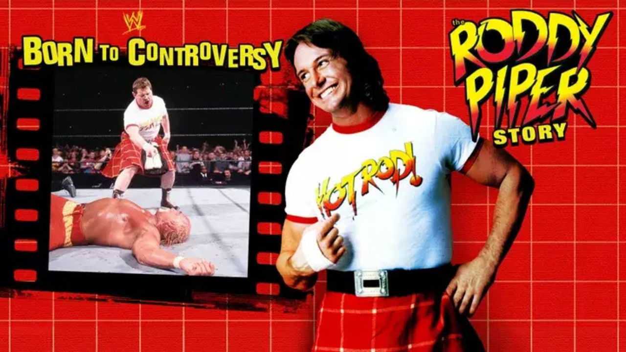 Backdrop for Born to Controversy: The Roddy Piper Story