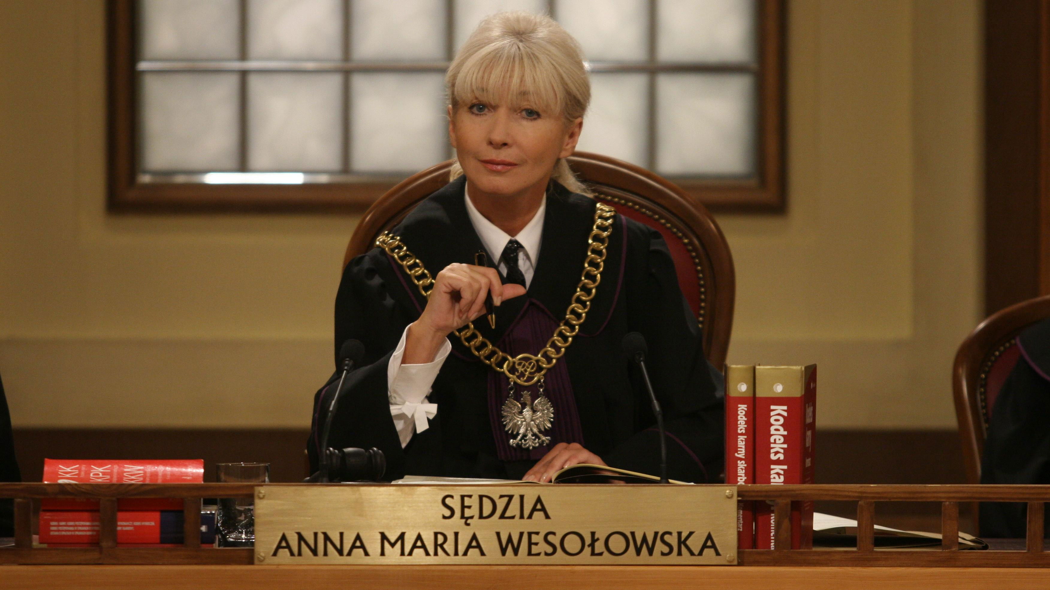 Backdrop for Sędzia Anna Maria Wesołowska