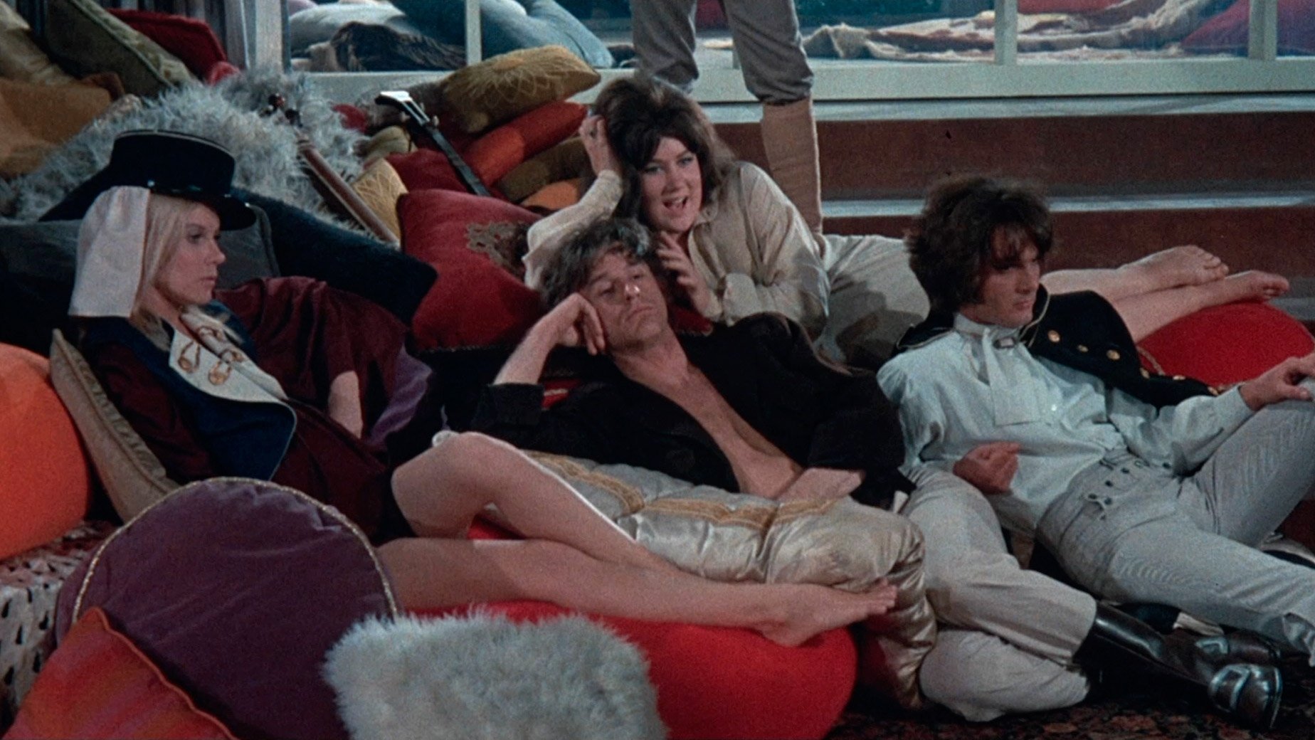 Backdrop for Angel, Angel, Down We Go