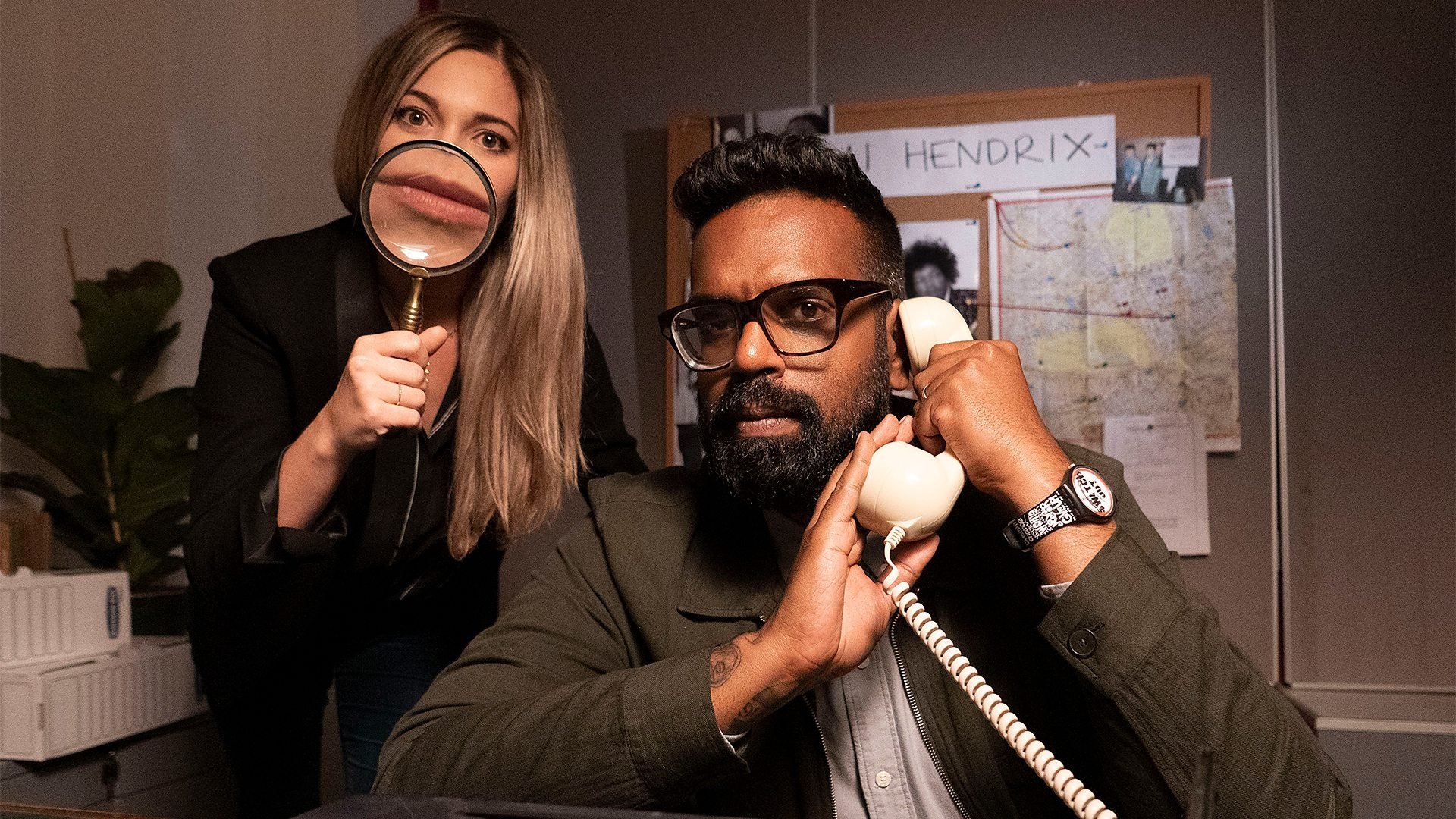 Backdrop for The Misinvestigations of Romesh Ranganathan