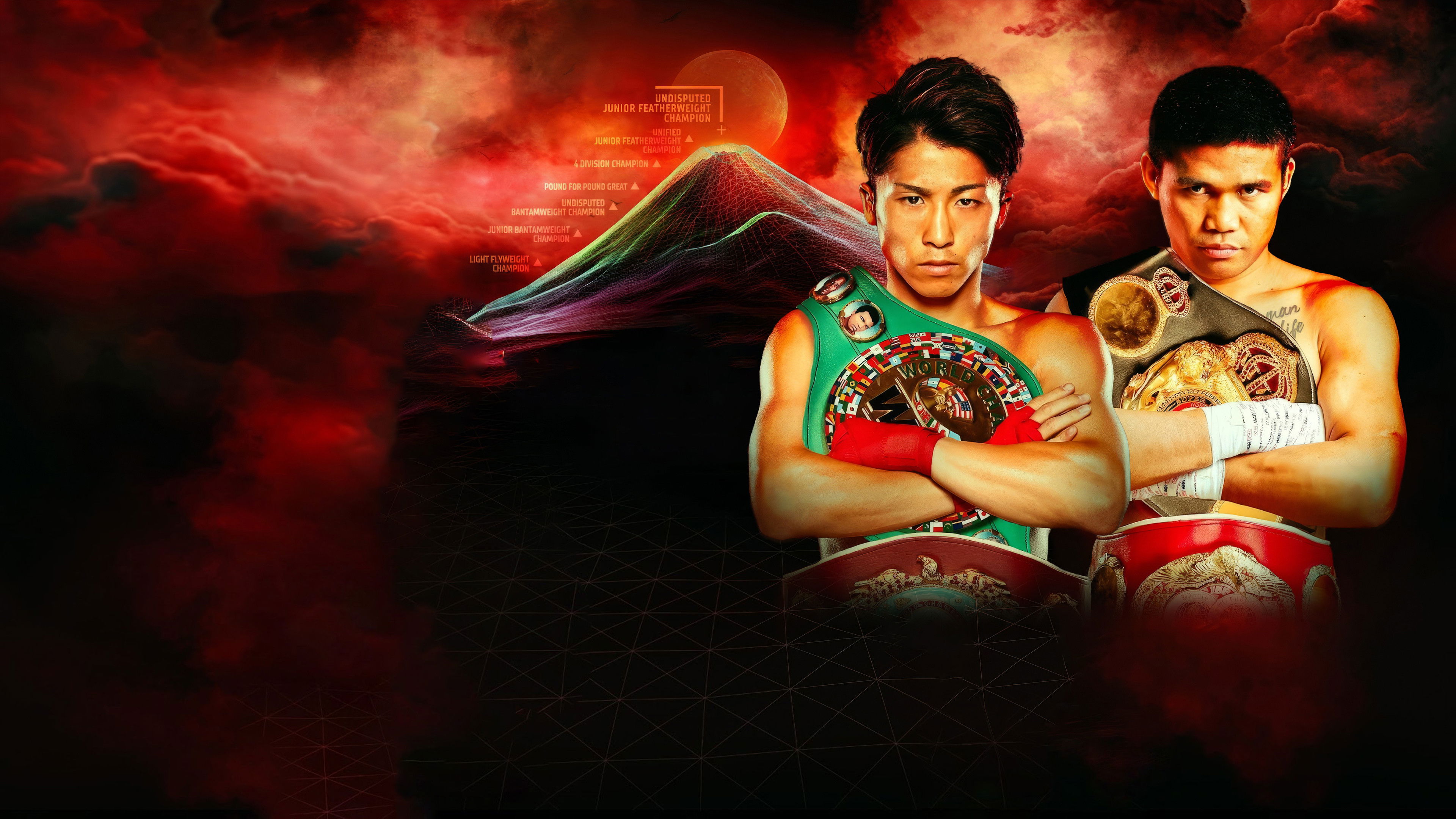 Backdrop for Naoya Inoue vs. Marlon Tapales