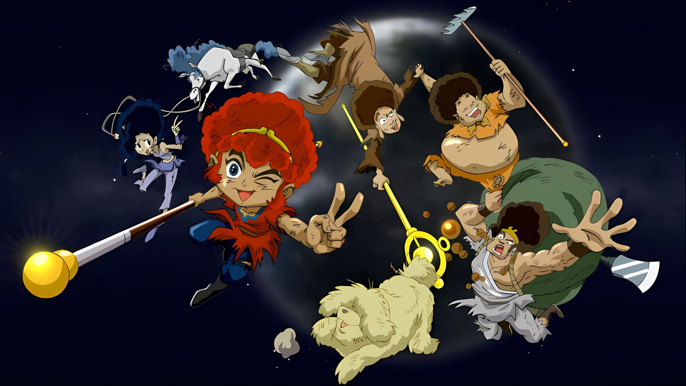 Backdrop for Monkey,Monk and the Monsters Go West