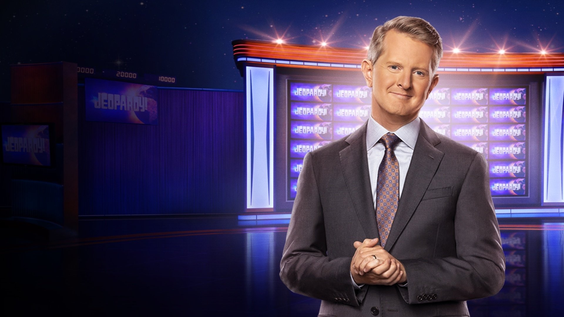 Backdrop for Celebrity Jeopardy!