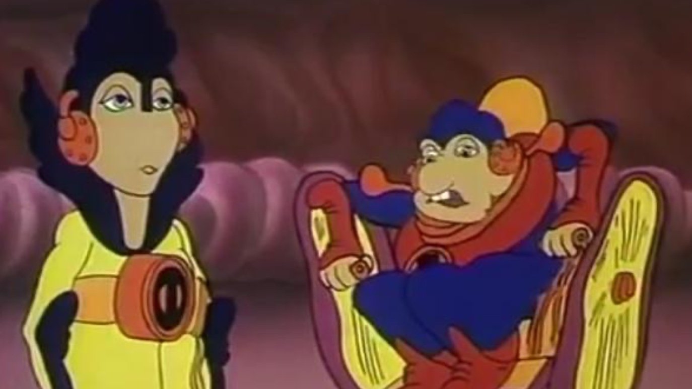 Backdrop for Treasure Planet