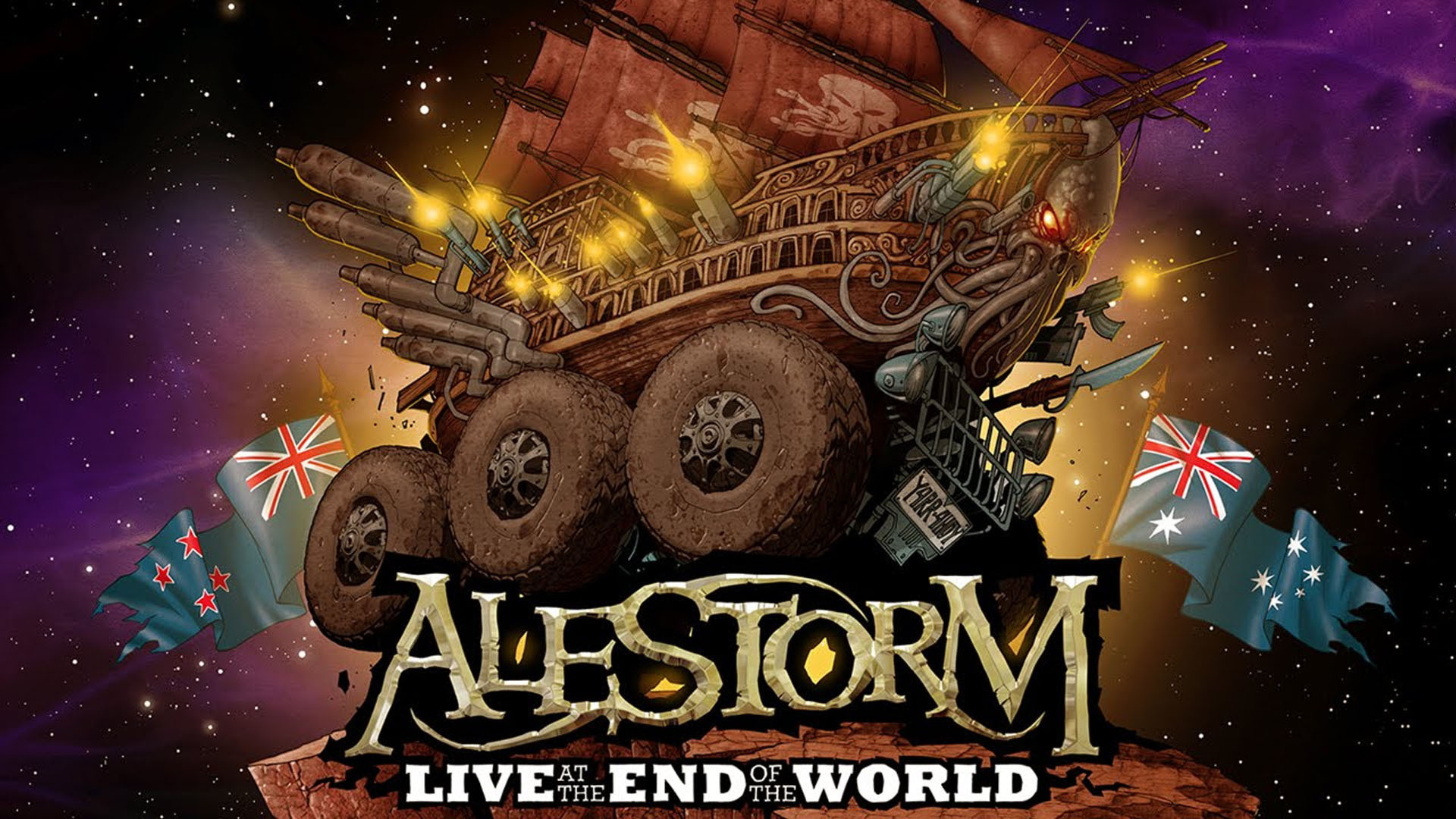 Backdrop for Alestorm – Live at the End of the World