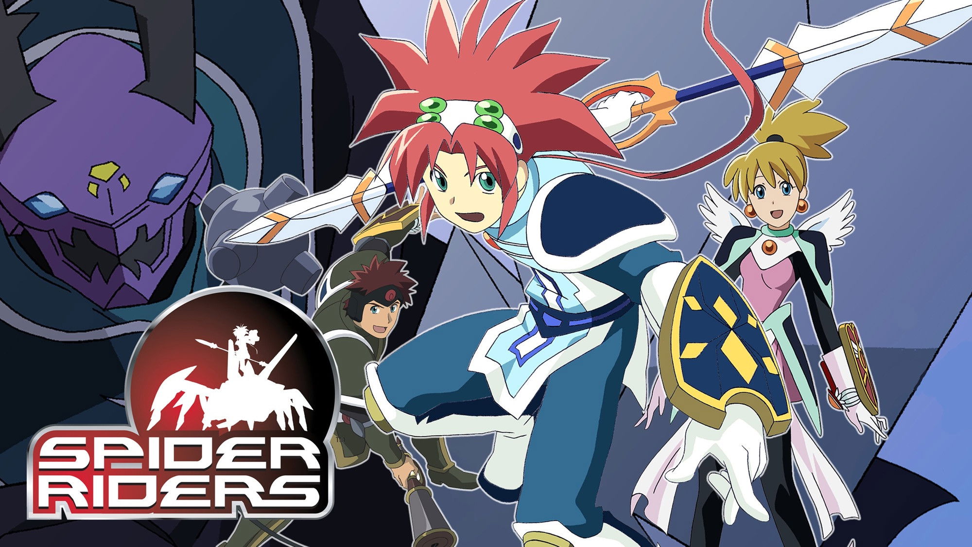 Backdrop for Spider Riders