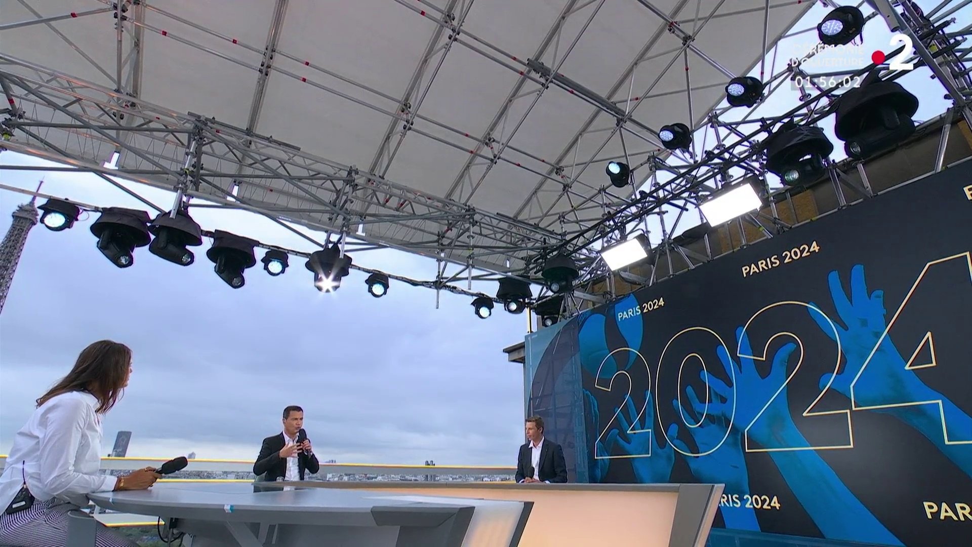 Backdrop for Paris 2024 : L'avant cérémonie d'ouverture