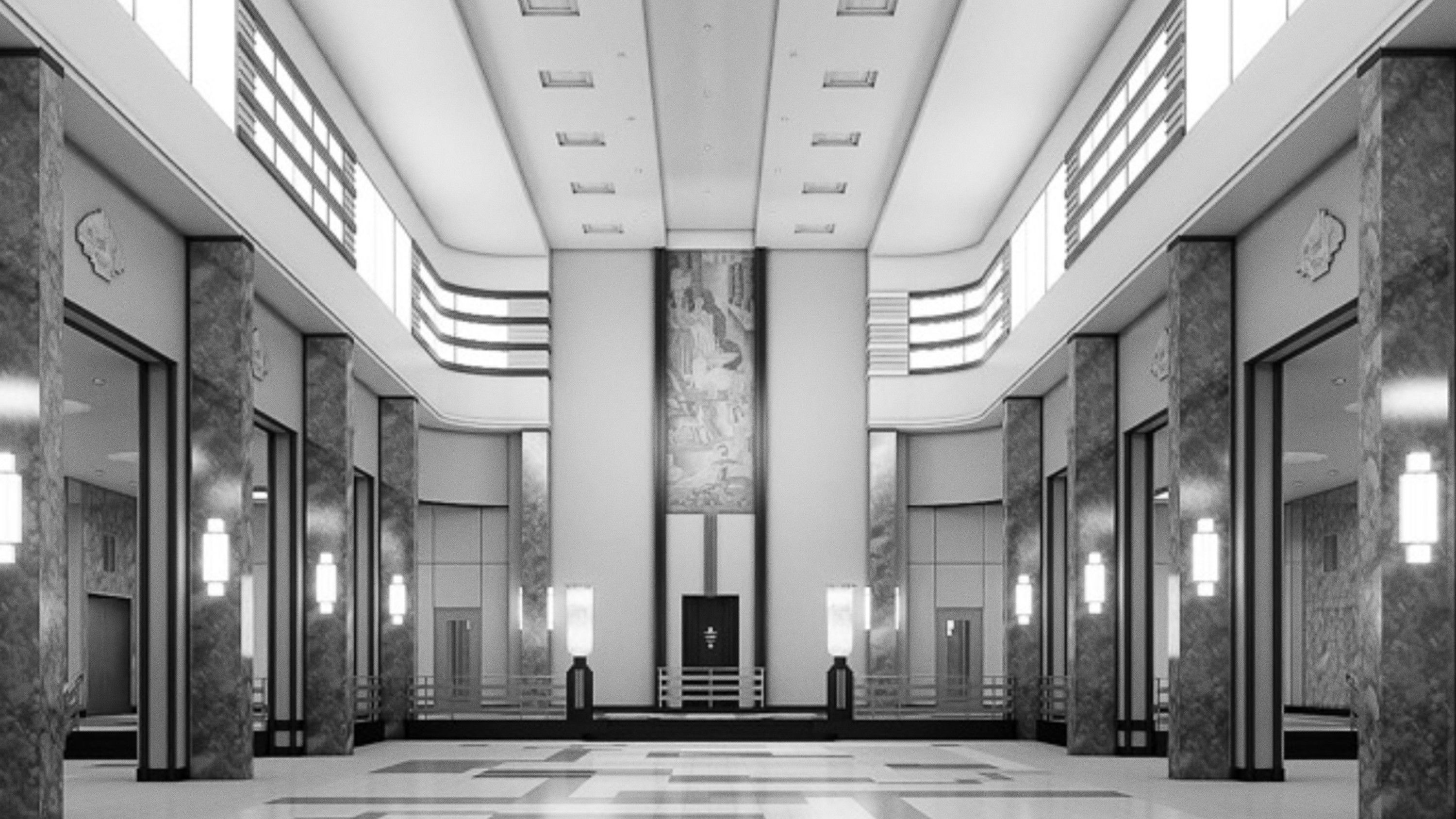 Backdrop for Les dames du 9e