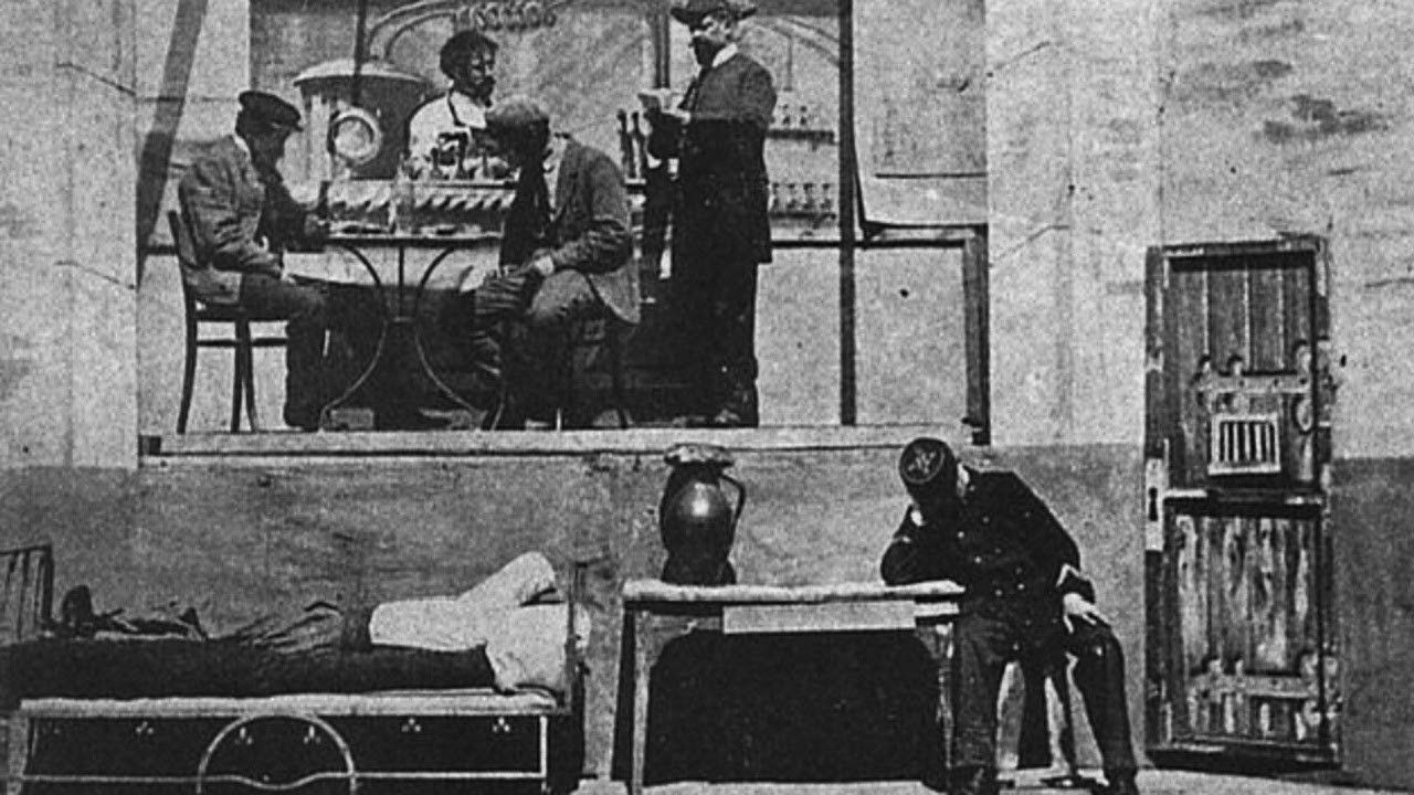 Backdrop for History of a Crime