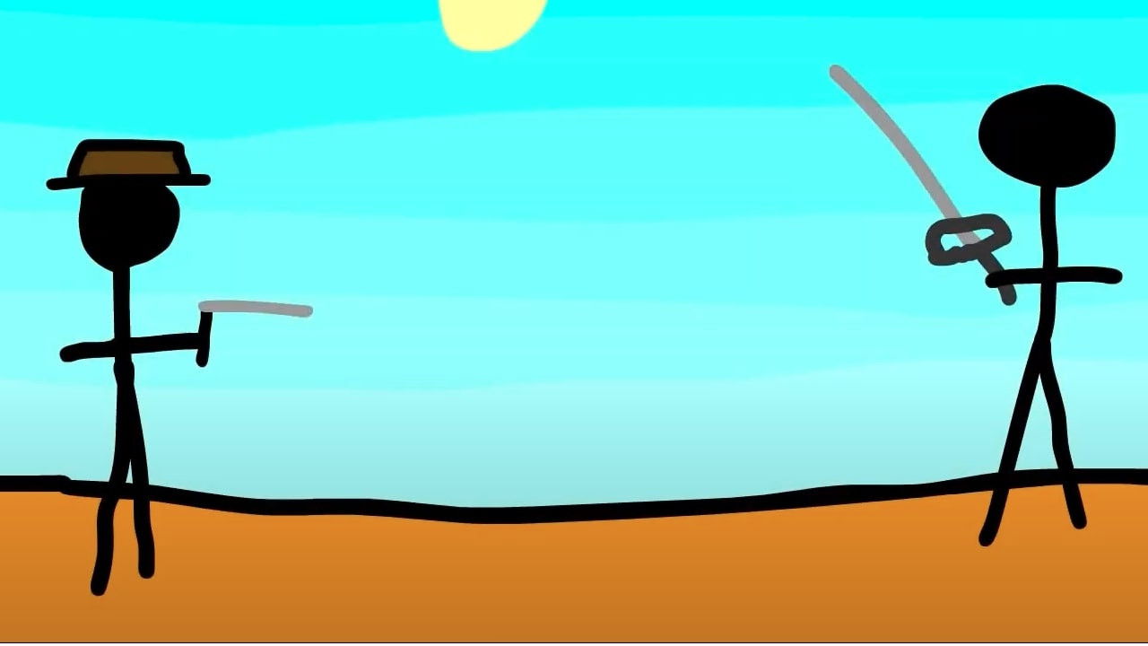 Backdrop for Cowboy vs Pirate