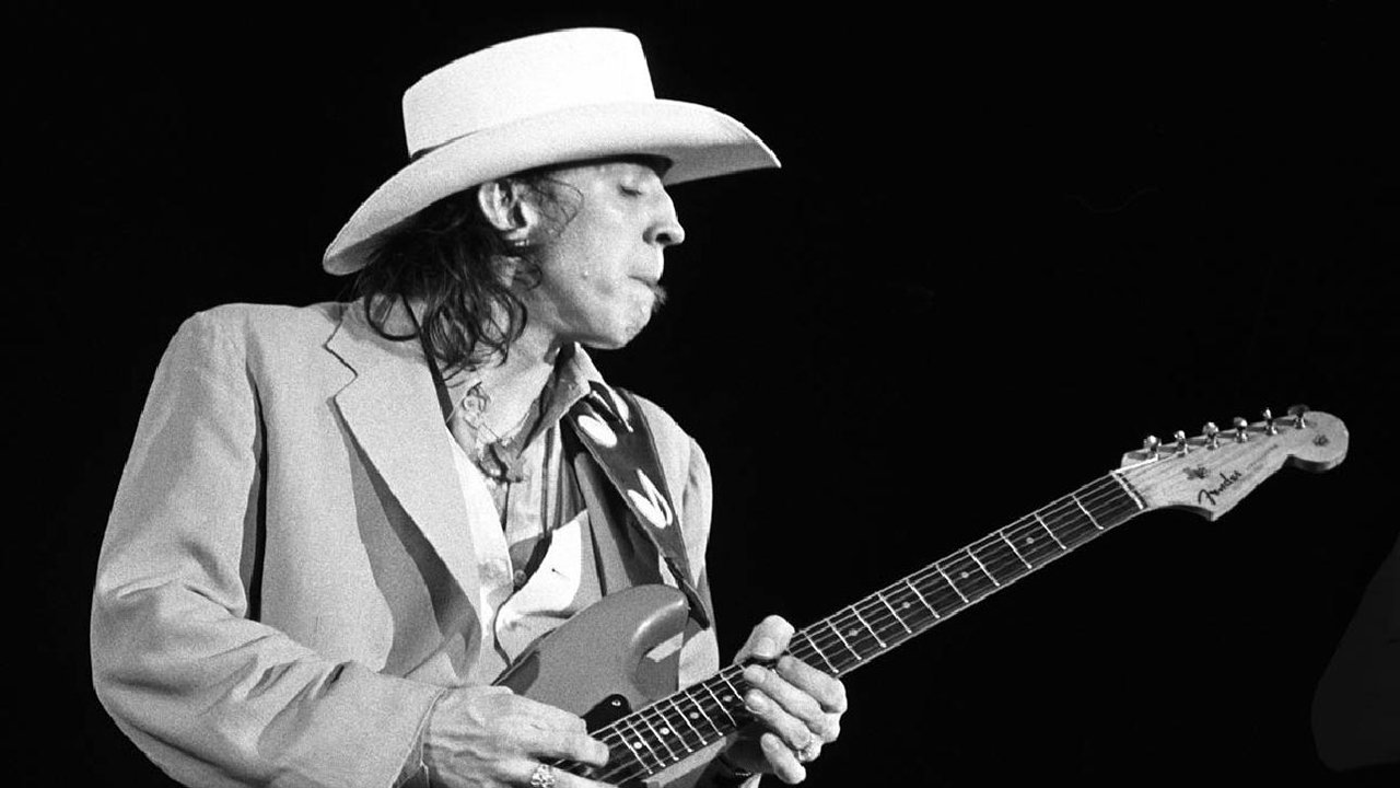 Backdrop for Rise of a Texas Bluesman: Stevie Ray Vaughan 1954-1983