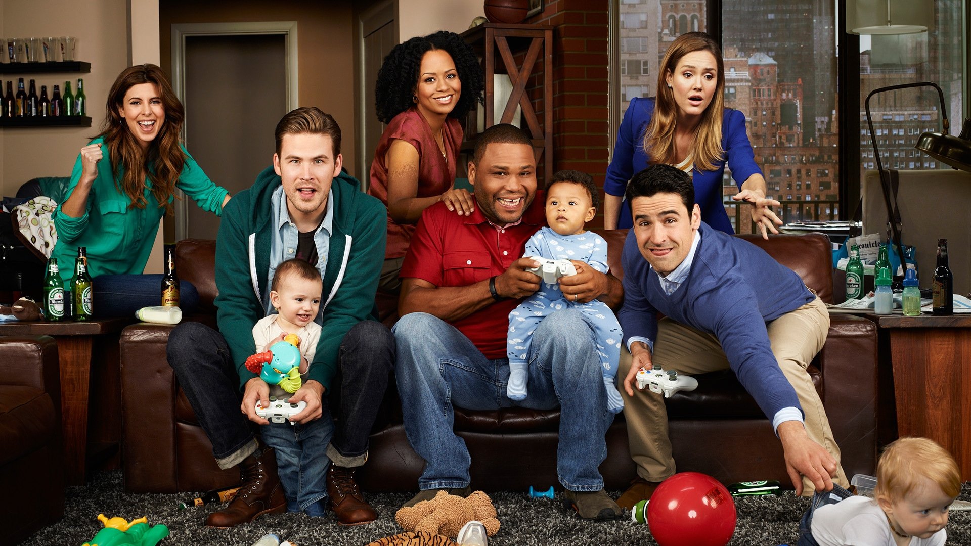 Backdrop for Guys with Kids