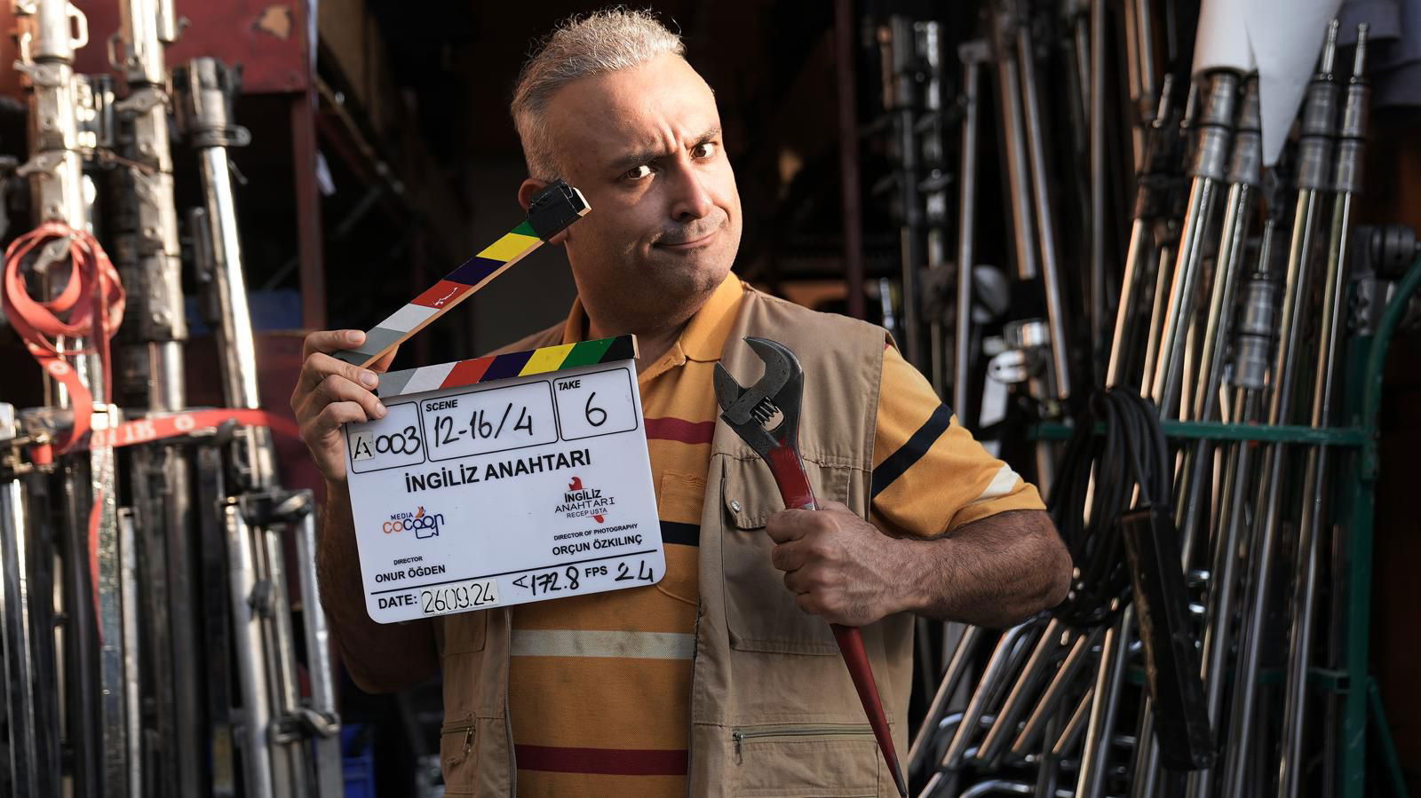 Backdrop for İngiliz Anahtarı: Recep Usta