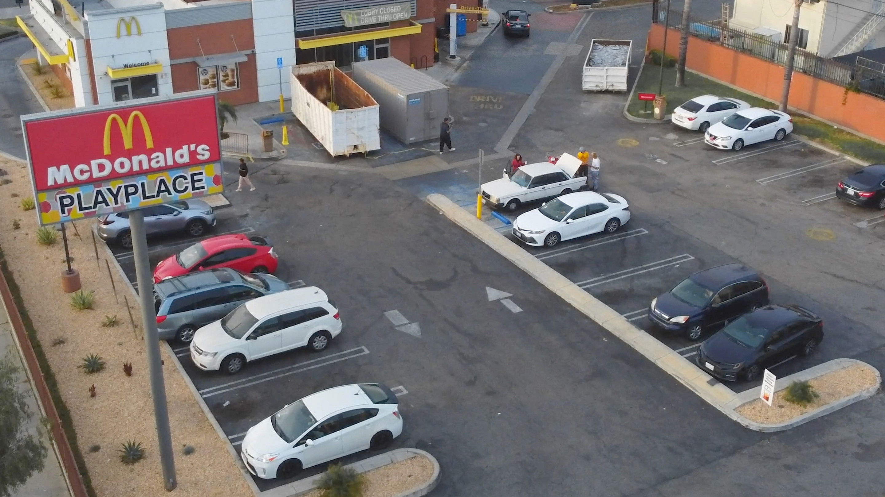 Backdrop for Joey Earns Rewards Using the McDonald's Mobile App & Megh and Clev Discuss Their Future Together