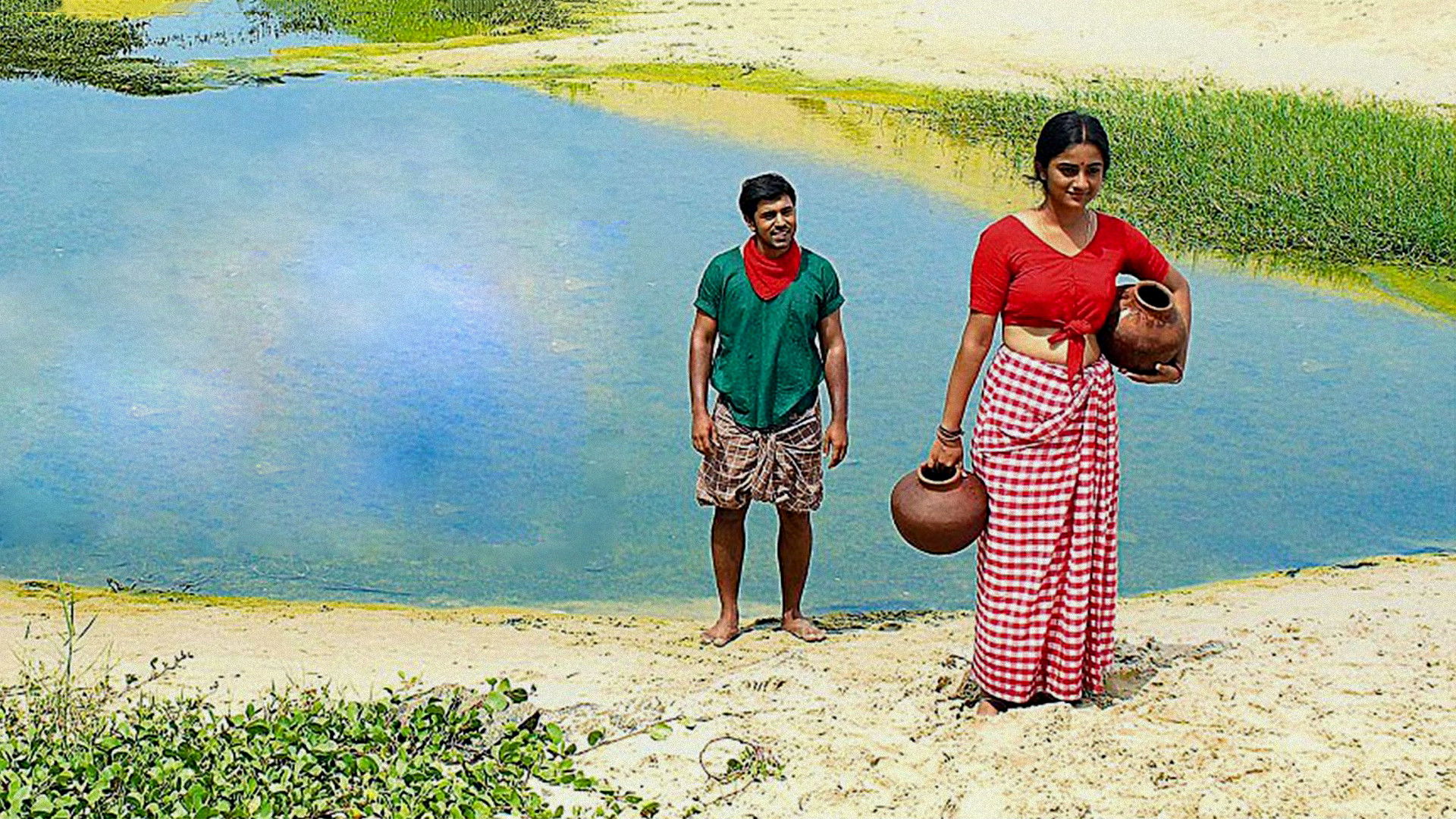 Backdrop for Puthiya Theerangal