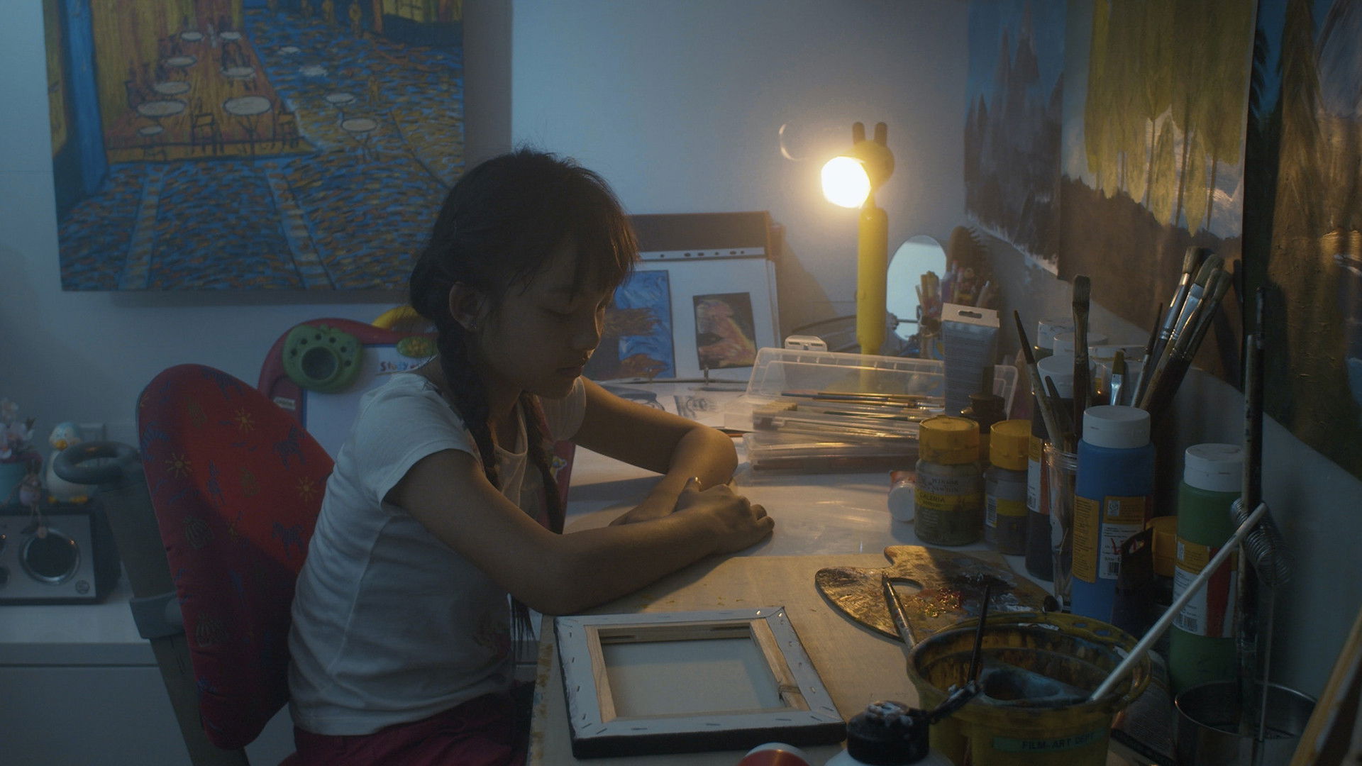 Backdrop for Girl and the Demons