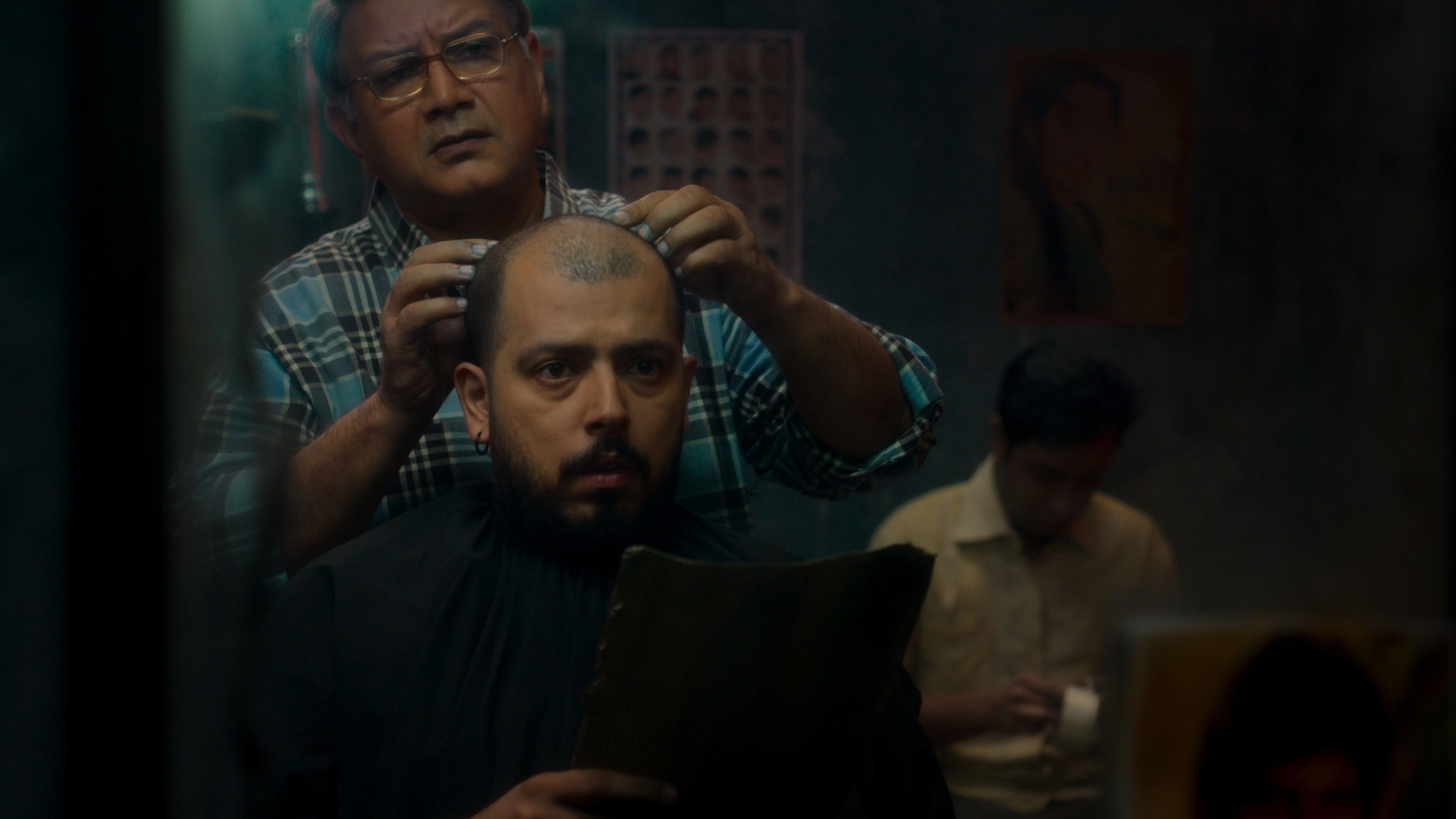 Backdrop for Barber of the Gods