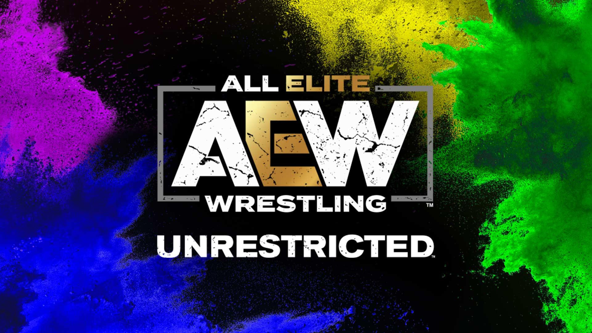 Backdrop for AEW Unrestricted