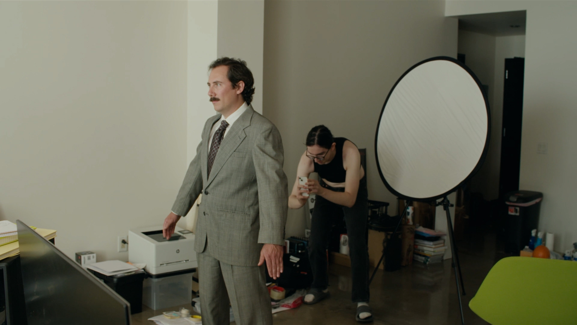 Backdrop for behind the scenes