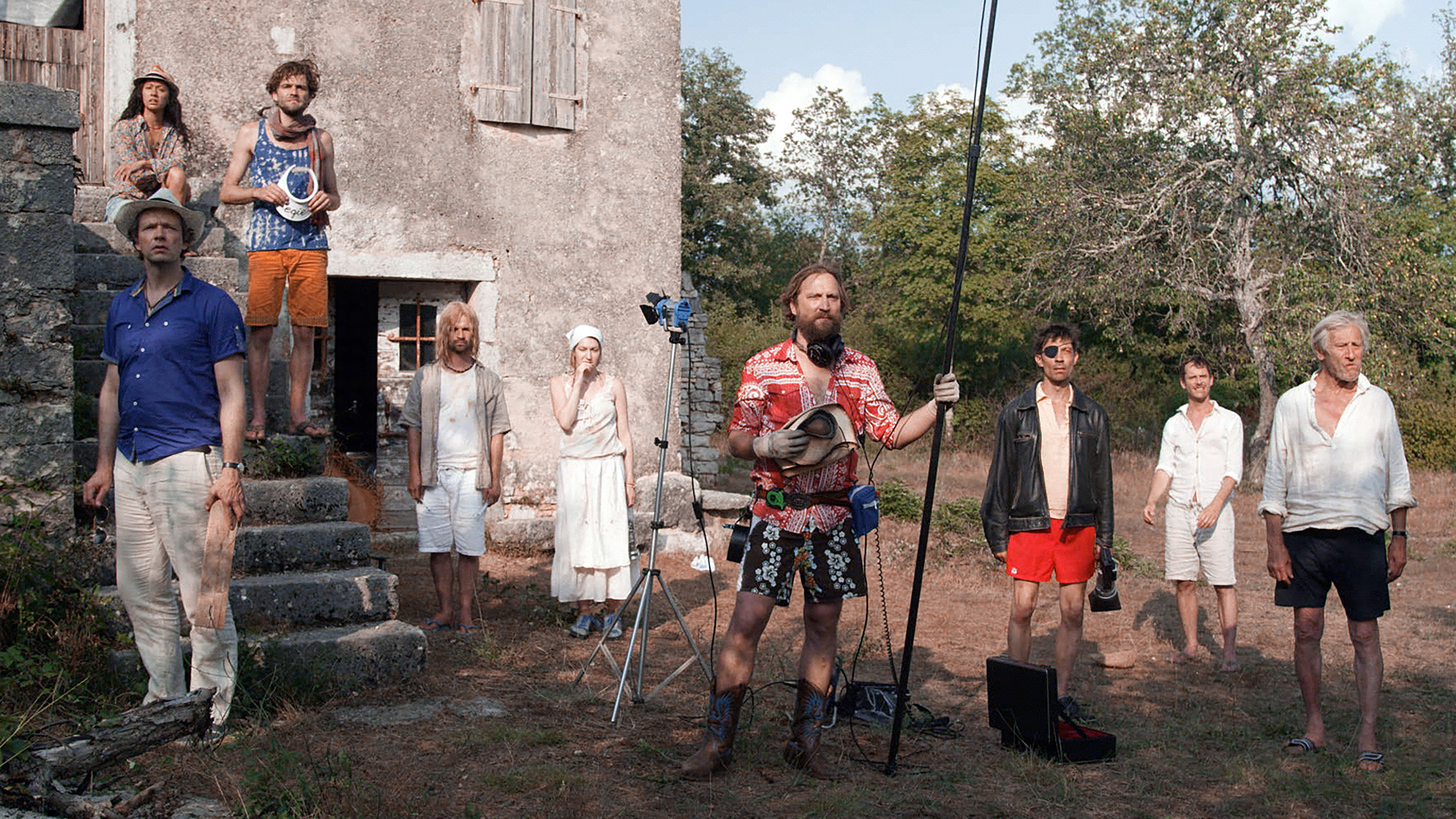 Backdrop for Kafka, Ganja, Maniacs