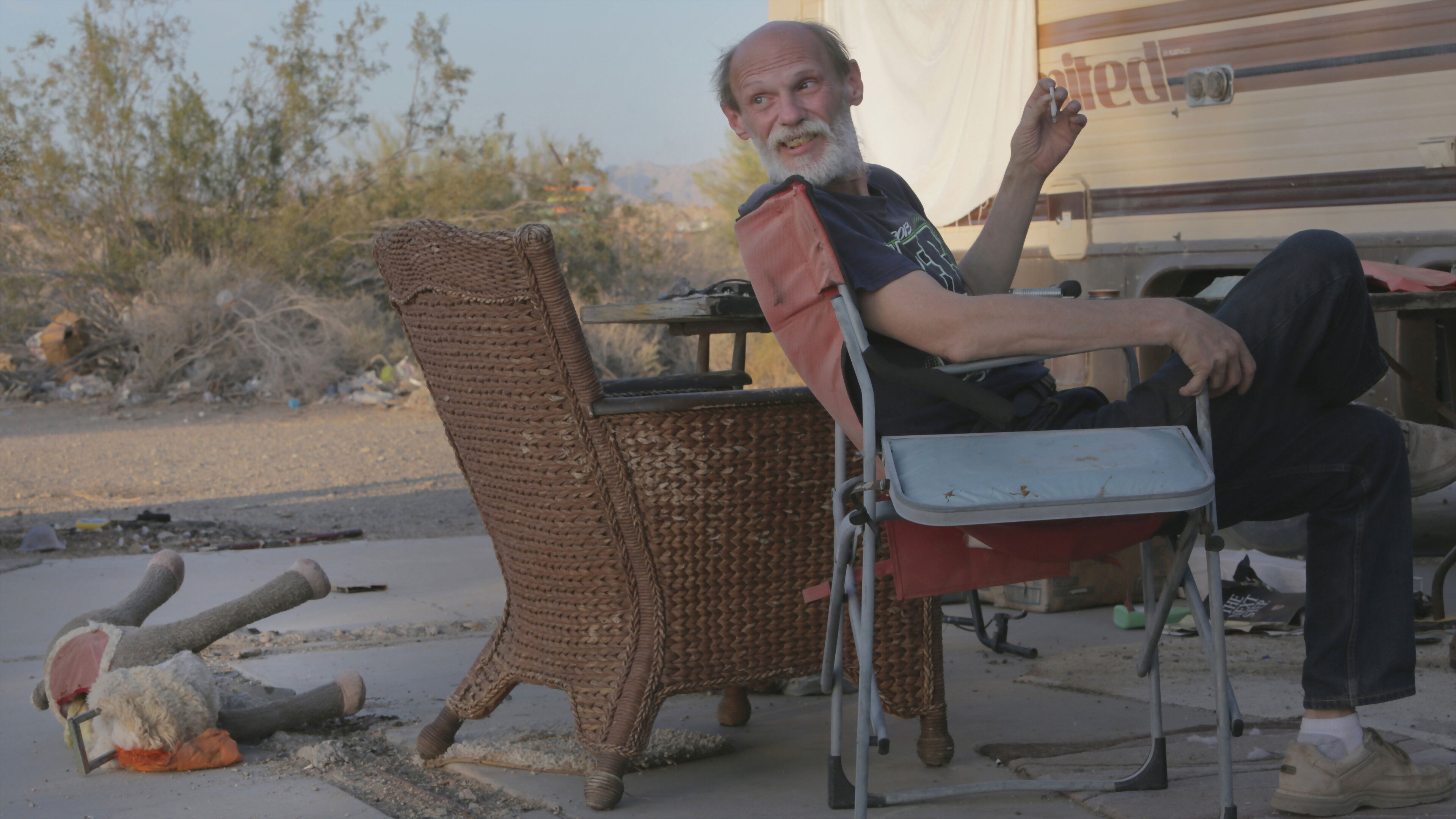 Backdrop for Desert Coffee