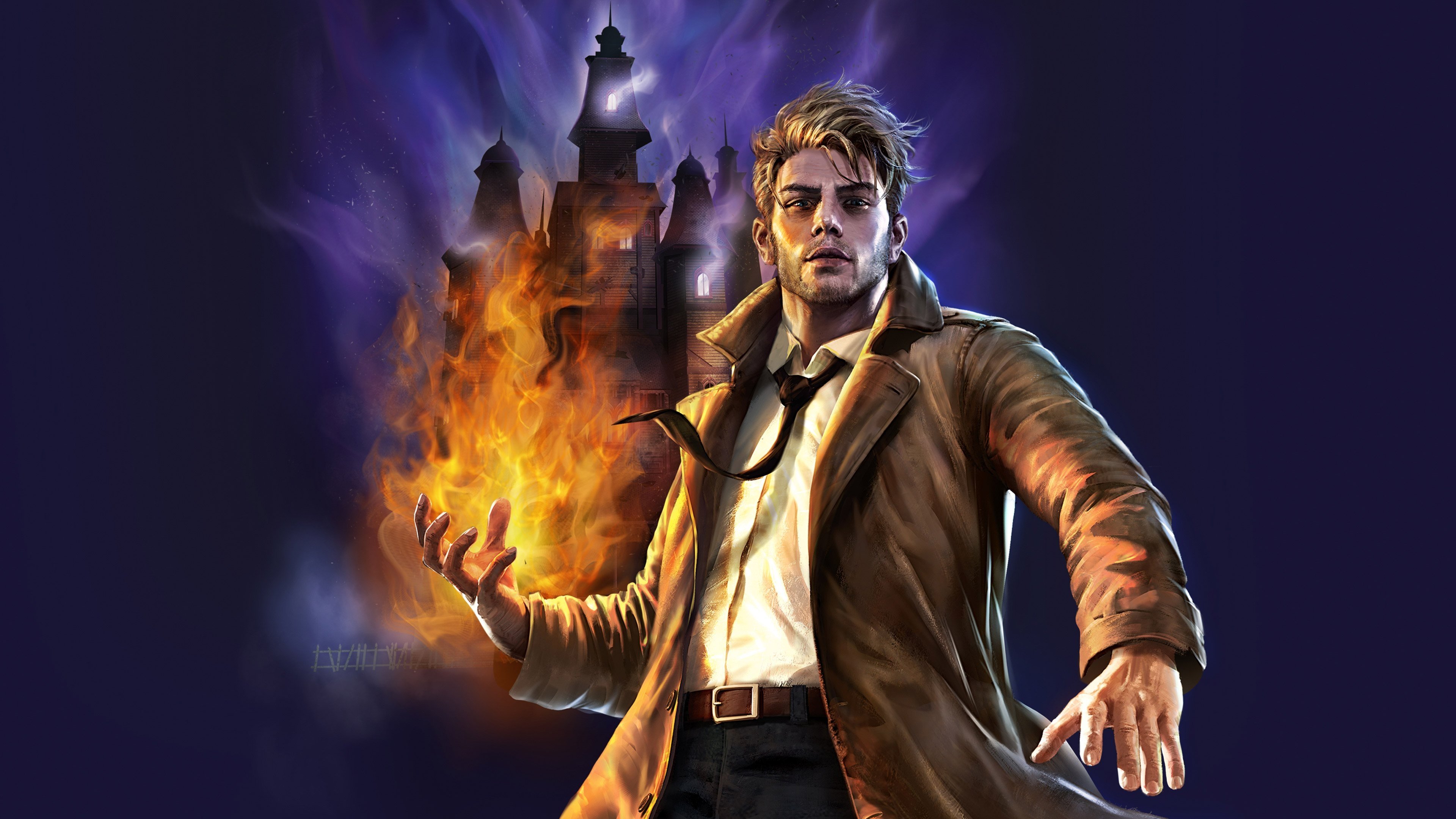 Backdrop for DC Showcase - Constantine: The House of Mystery